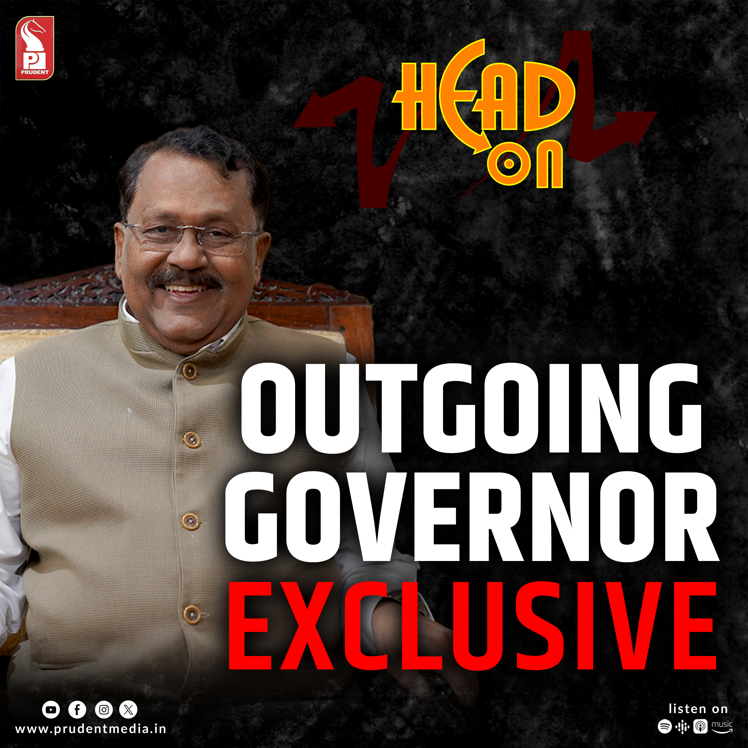 P. S. Sreedharan Pillai | Outgoing Goa Governor | Head On | Prudent | 210725 episode artwork