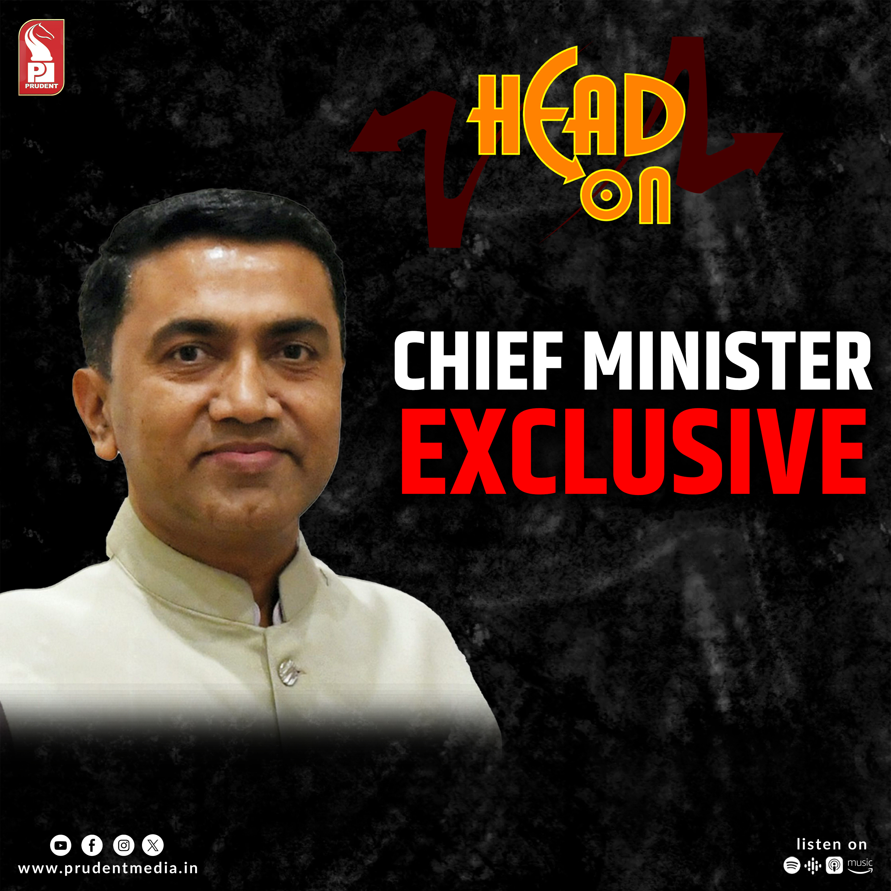 Dr Pramod Sawant | Chief Minister | Head On | Prudent | 140825 episode artwork