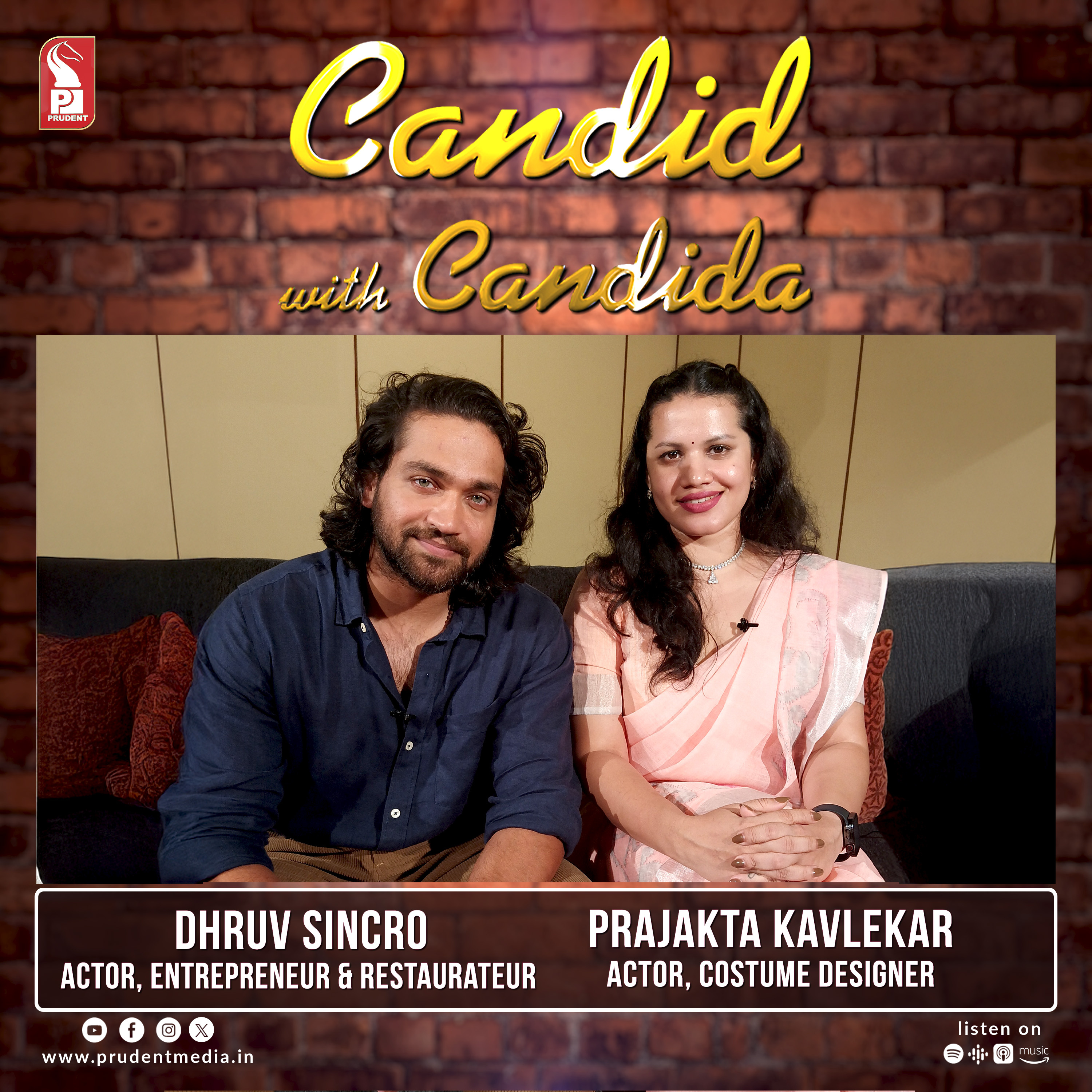 Prajakta Kavlekar | Dhruv Sincro | Candid with Candida | Ep. 118 | Prudent | 100925 episode artwork