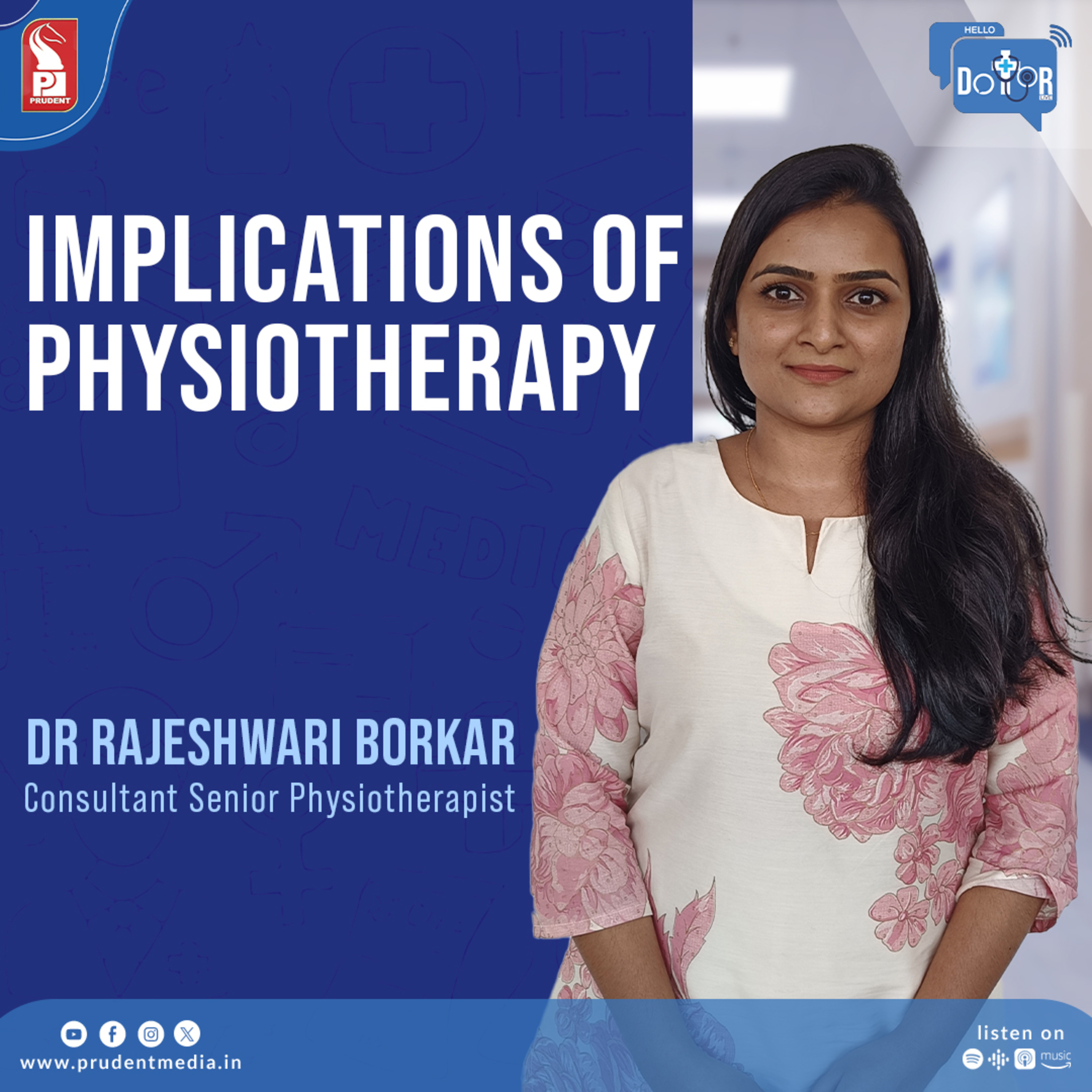 Dr Rajeshwari Borkar | Consultant Senior Physiotherapist | Hello Dotor | Prudent | 120925 episode artwork