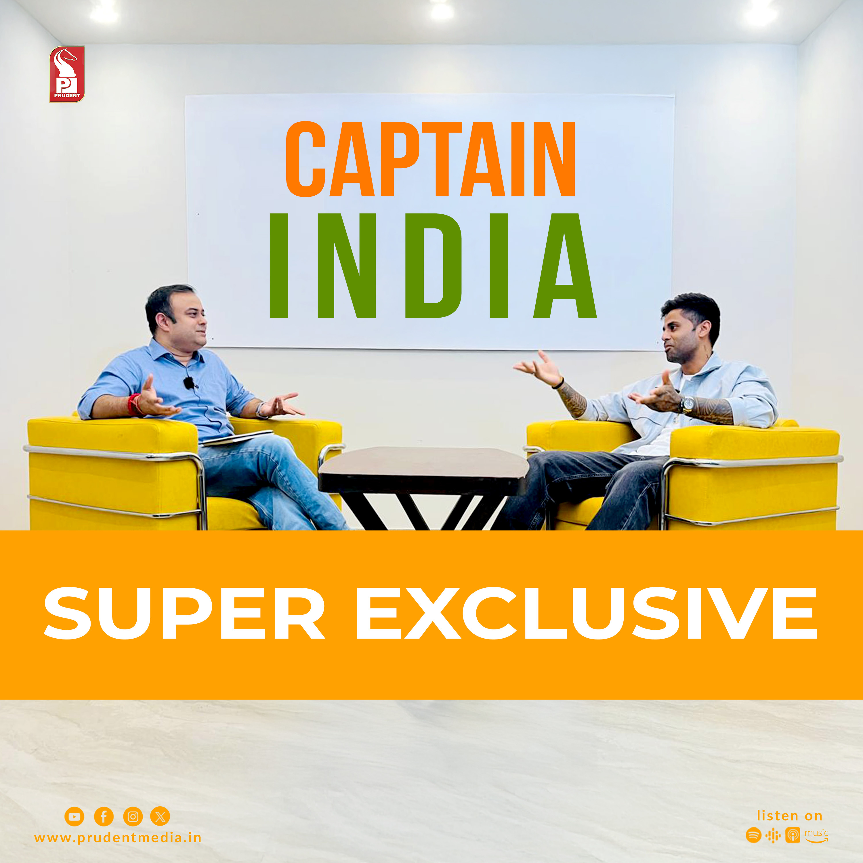 Captain India Exclusive on Prudent | Suryakumar Yadav | 300925 episode artwork