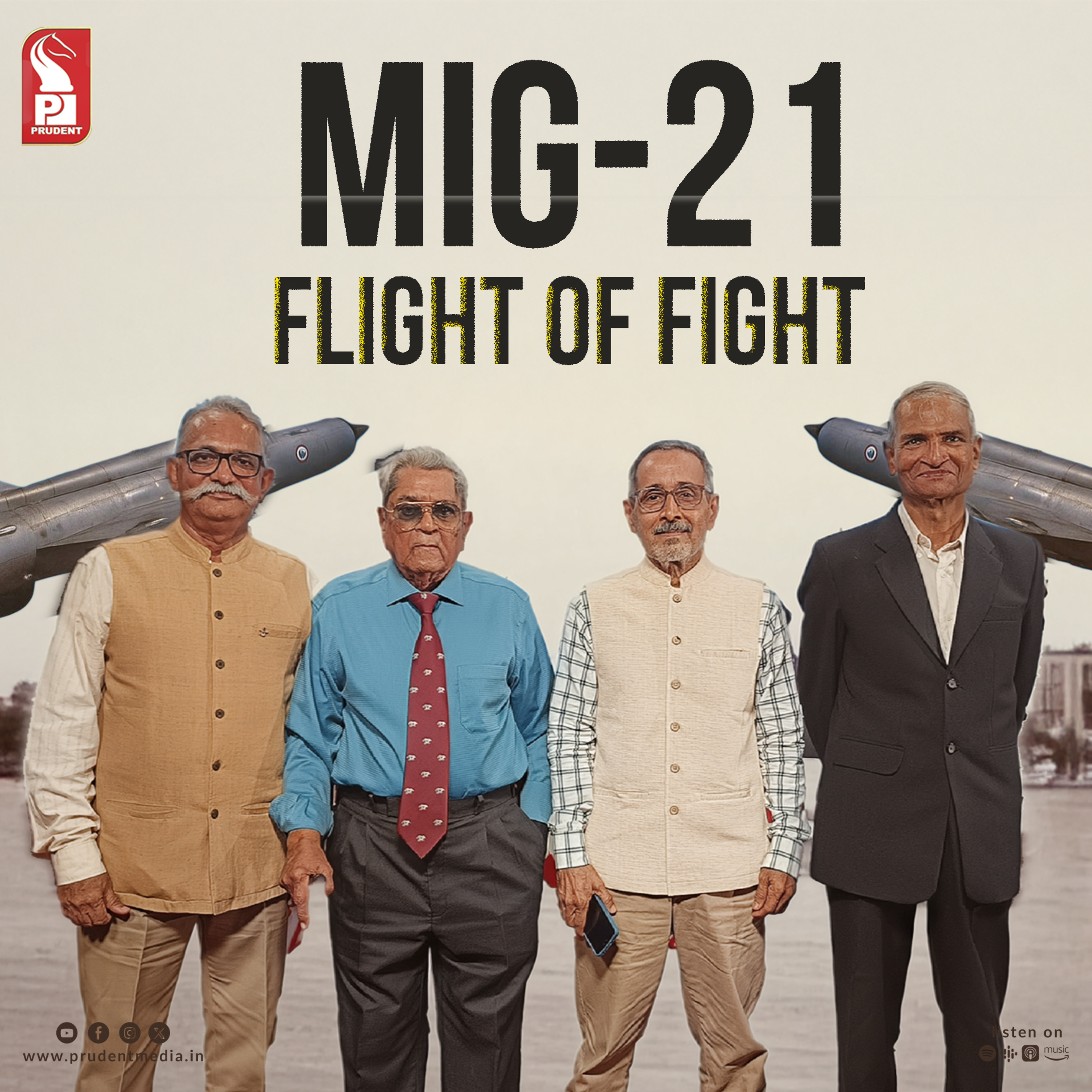 6 decades of India's Supersonic Fighter | MiG-21 | Prudent | 161125 episode artwork
