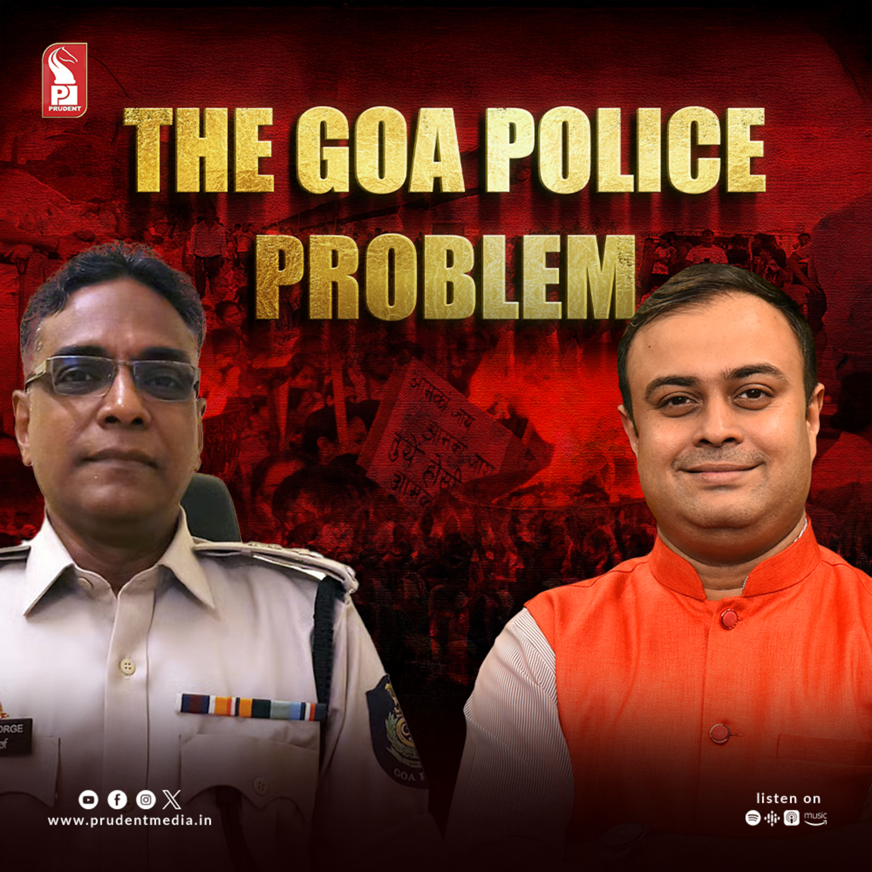 The Goa Police Problem | Bosco George (IPS) | Retd. DIG | Prudent | 260126 episode artwork