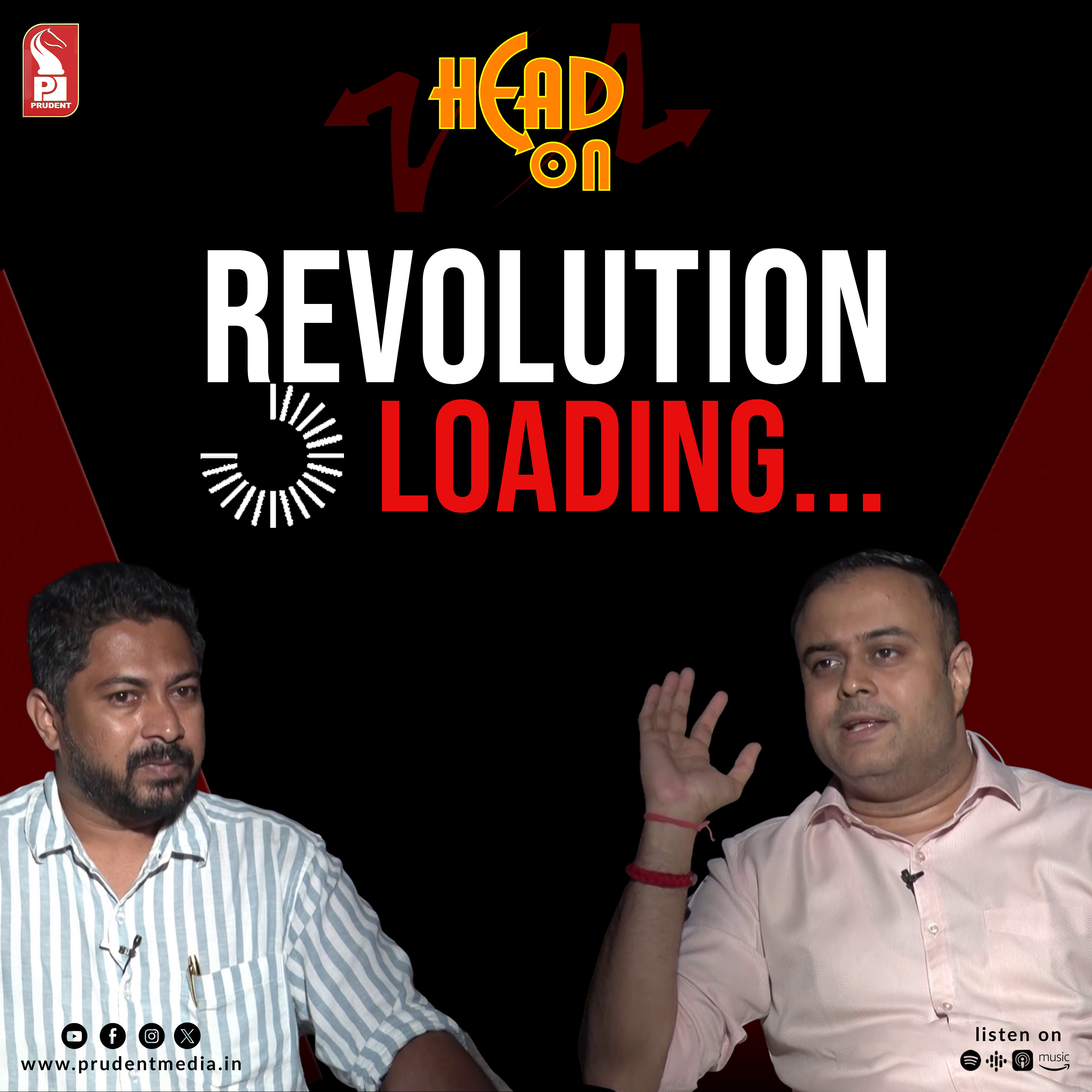Manoj Parab | RGP leader | Head On | Prudent | 240226