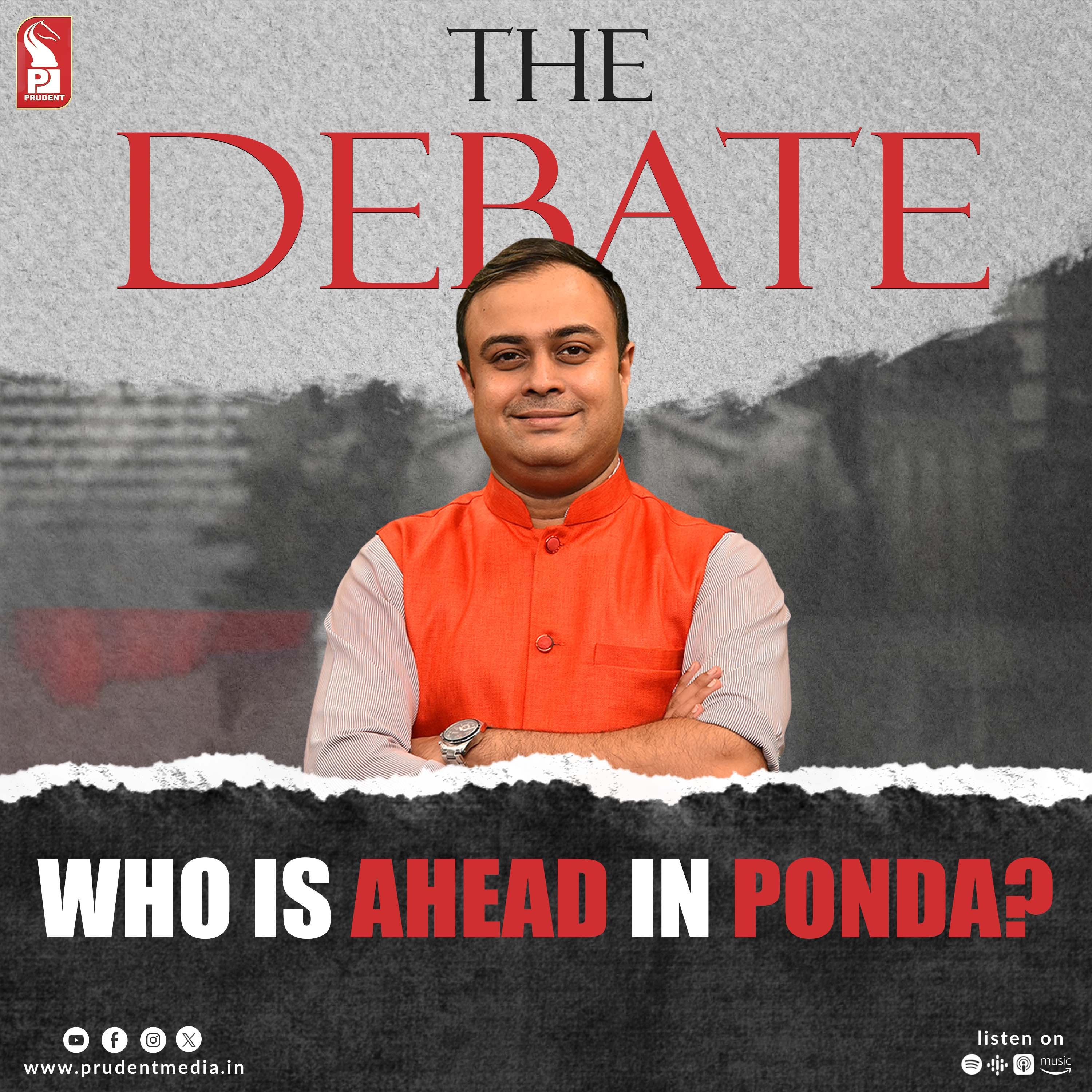 Who is ahead in Ponda? | The Debate | Prudent | 280326 episode artwork