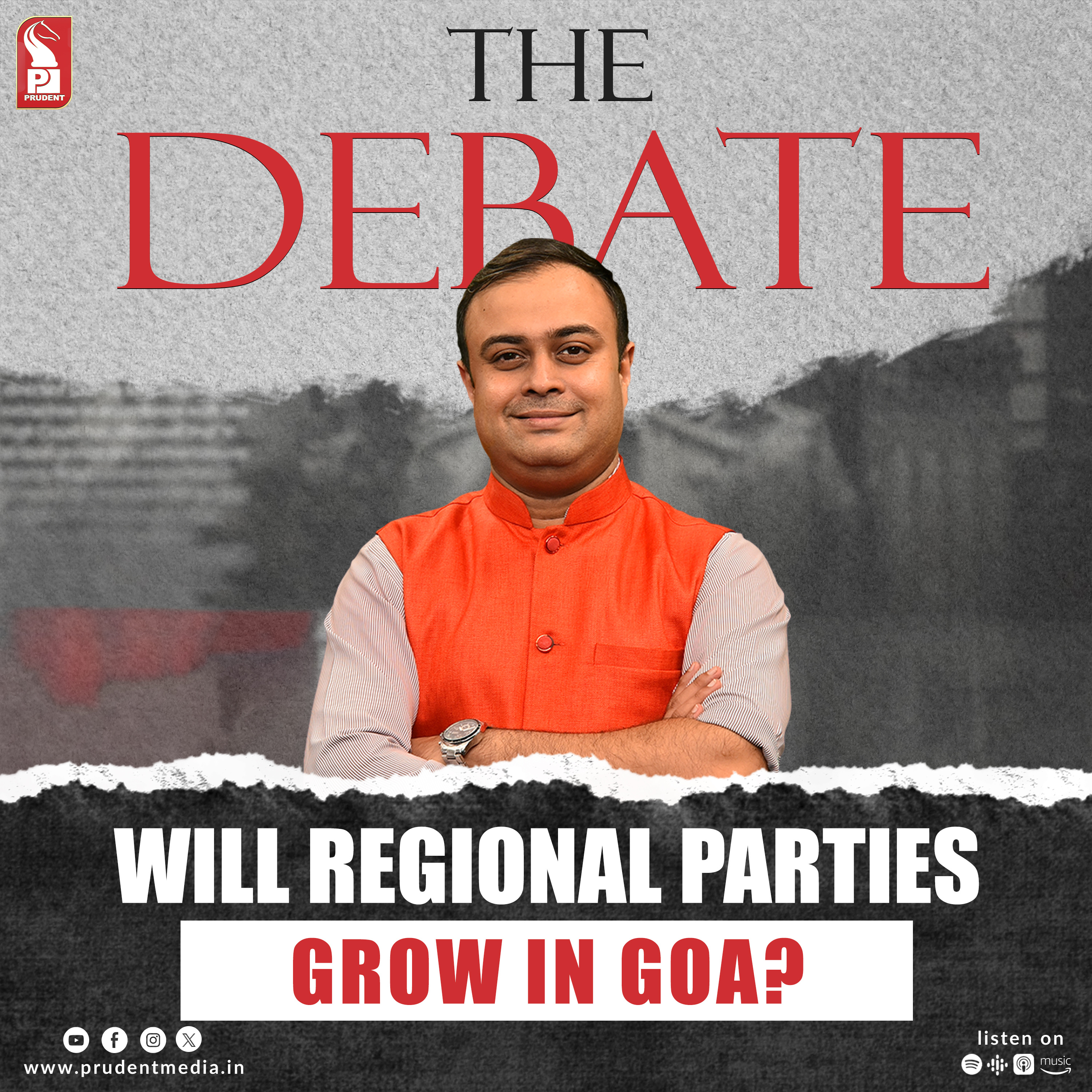 Will regional parties grow in Goa? | The Debate | Prudent | 150526