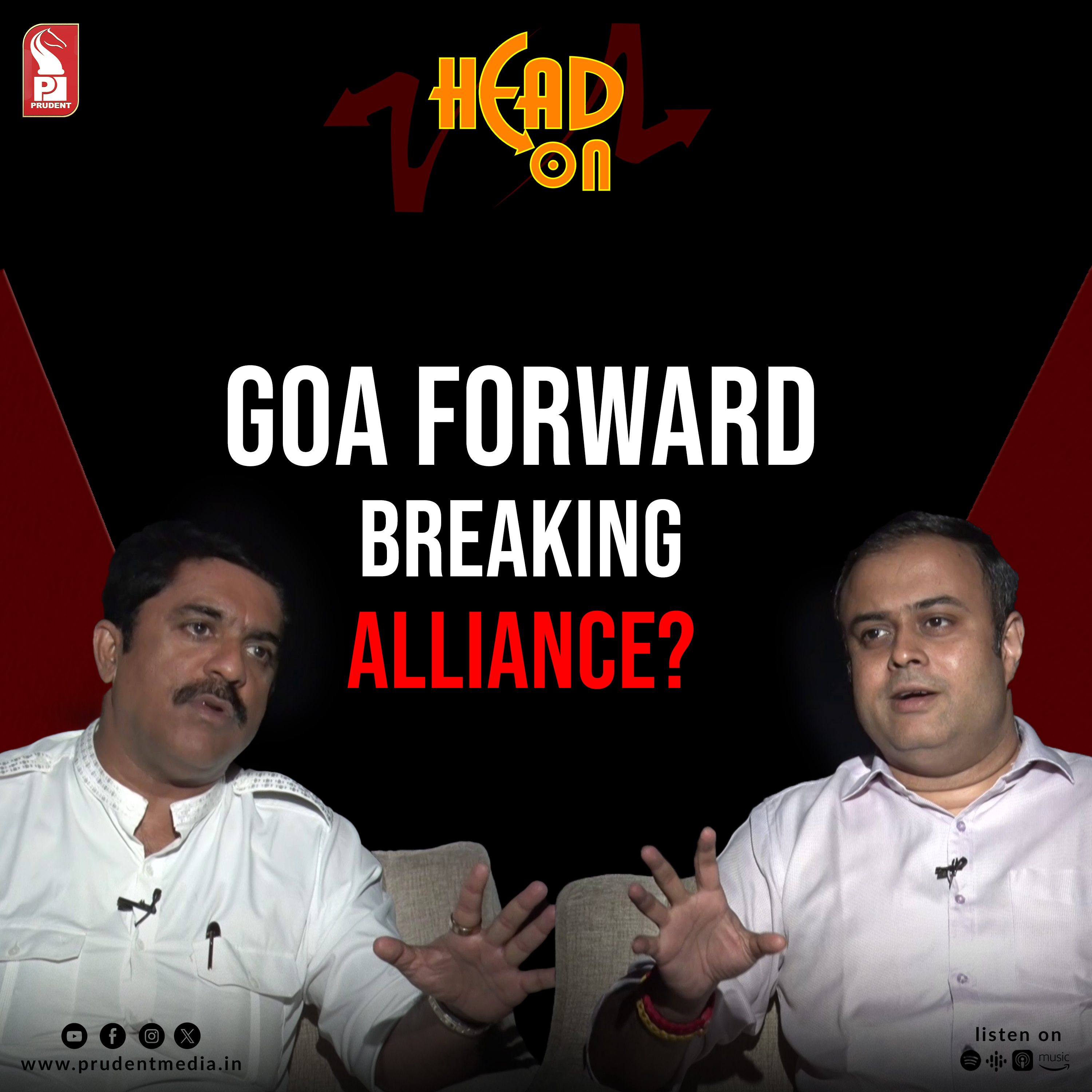 Vijai Sardesai | Fatorda MLA | Head On | Prudent | 080626 episode artwork