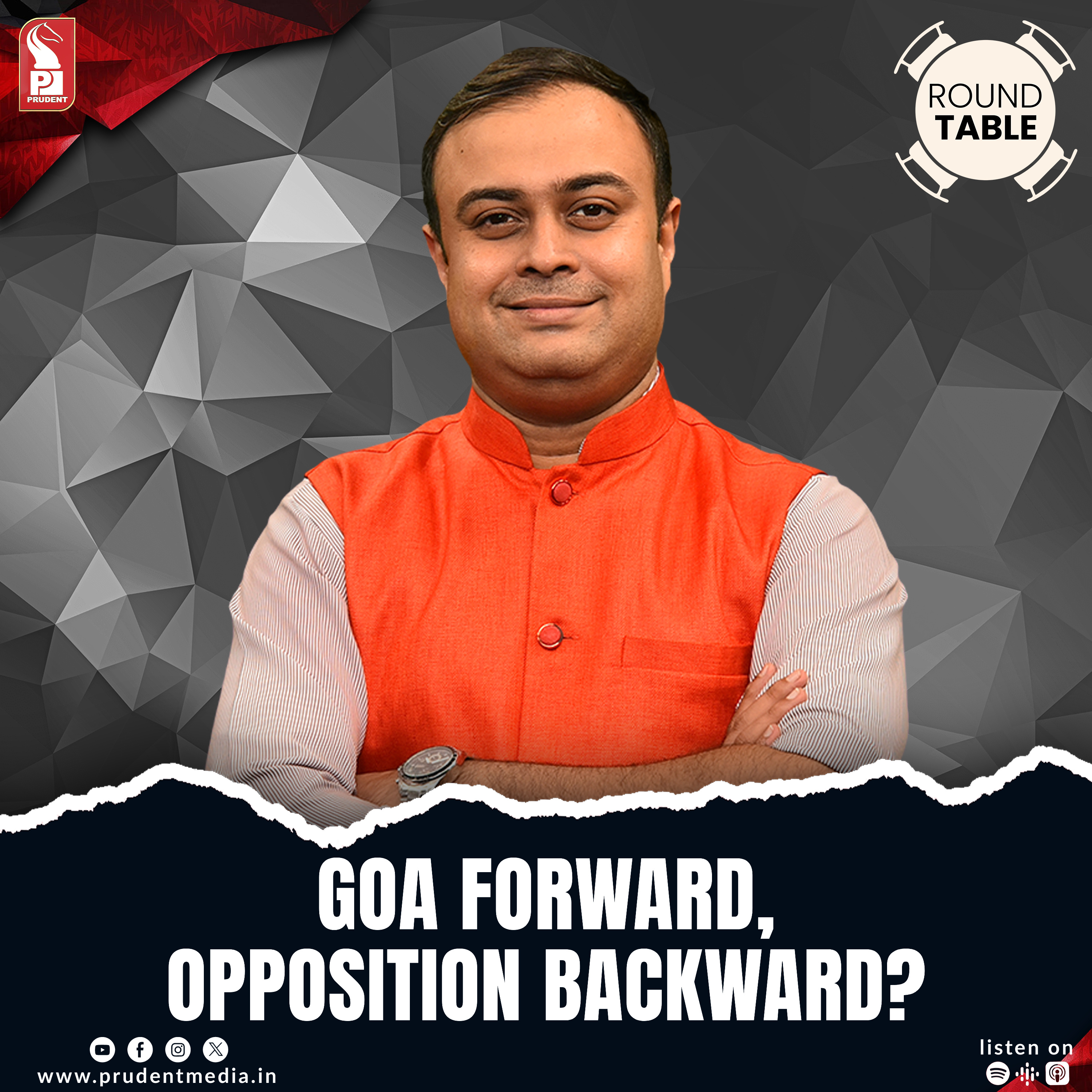  Goa Forward, Opposition Backward? | Round Table | Prudent | 100626 episode artwork