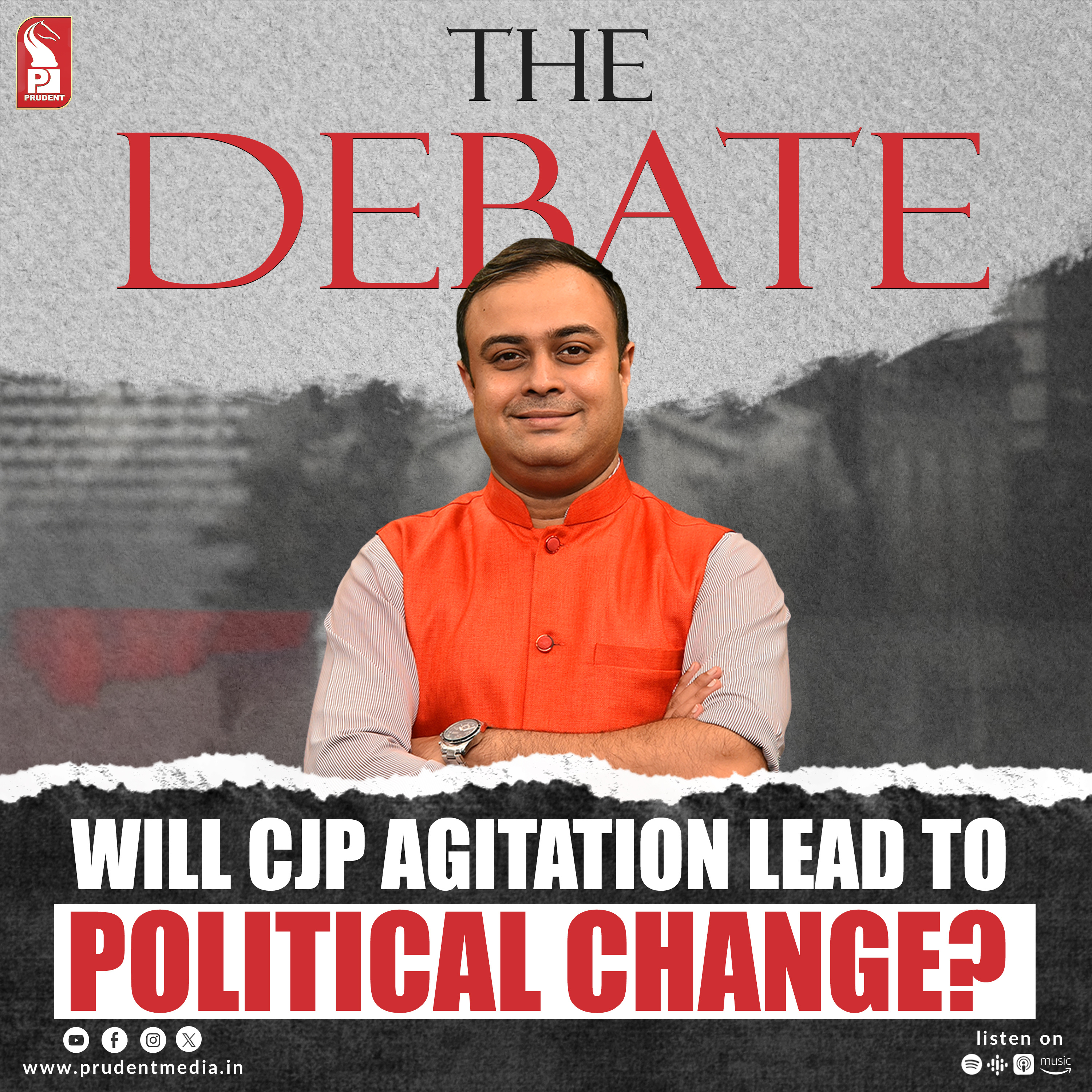 Will CJP agitation lead to political change? | The Debate | Prudent | 270726 episode artwork
