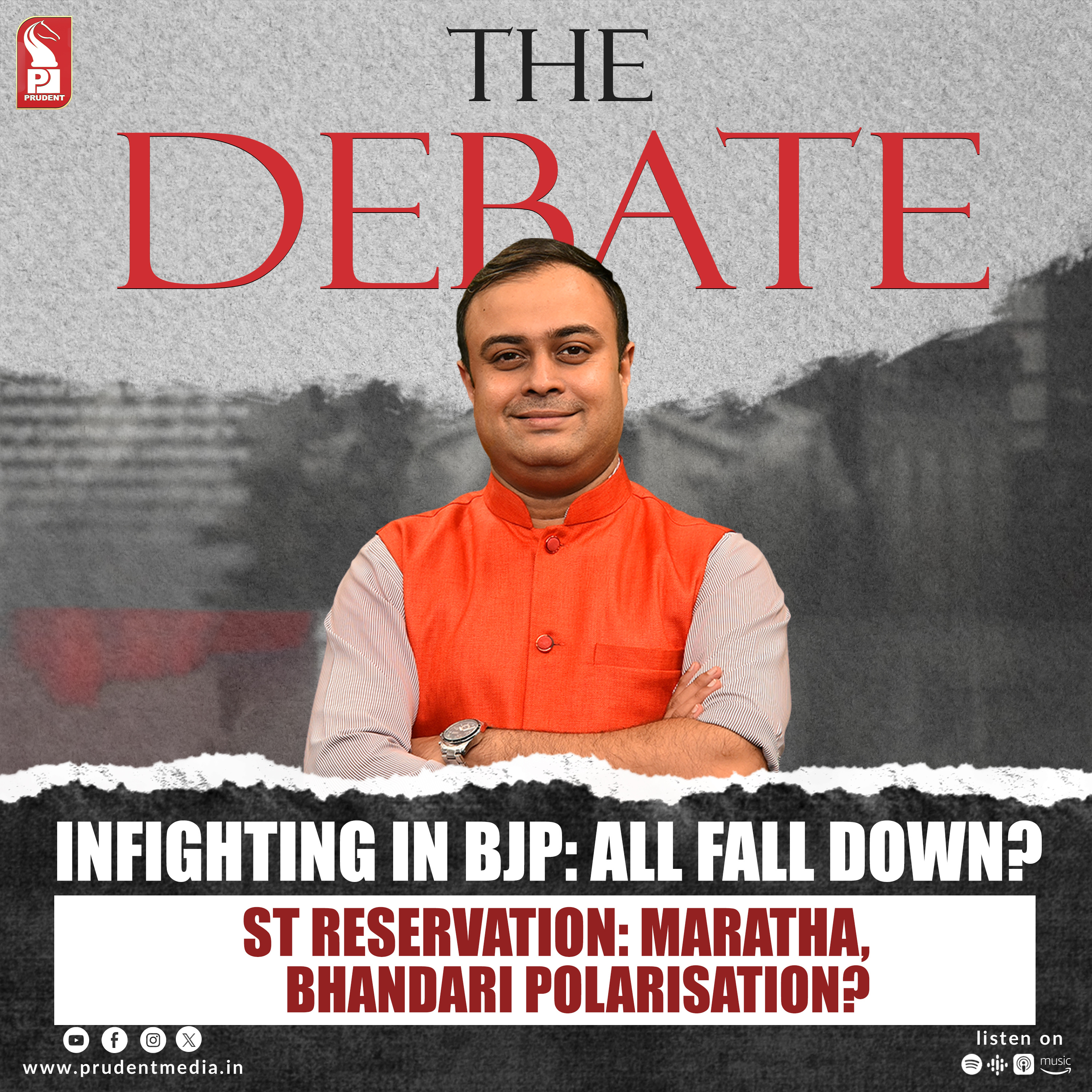 Infighting in BJP: All fall down? | The Debate | Prudent | 100826 episode artwork