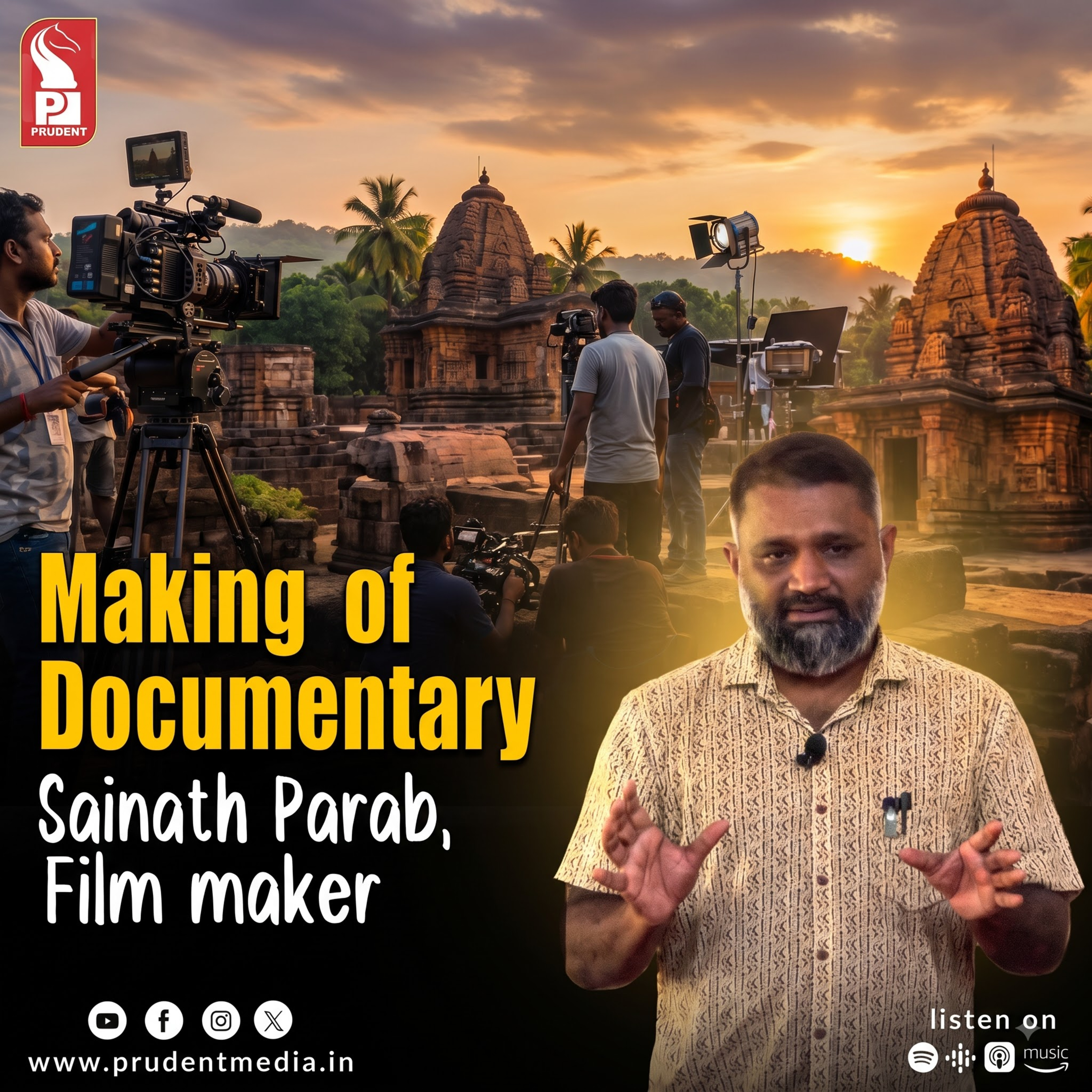 Making of Documentary | Sainath Parab | Prudent | 120826 episode artwork