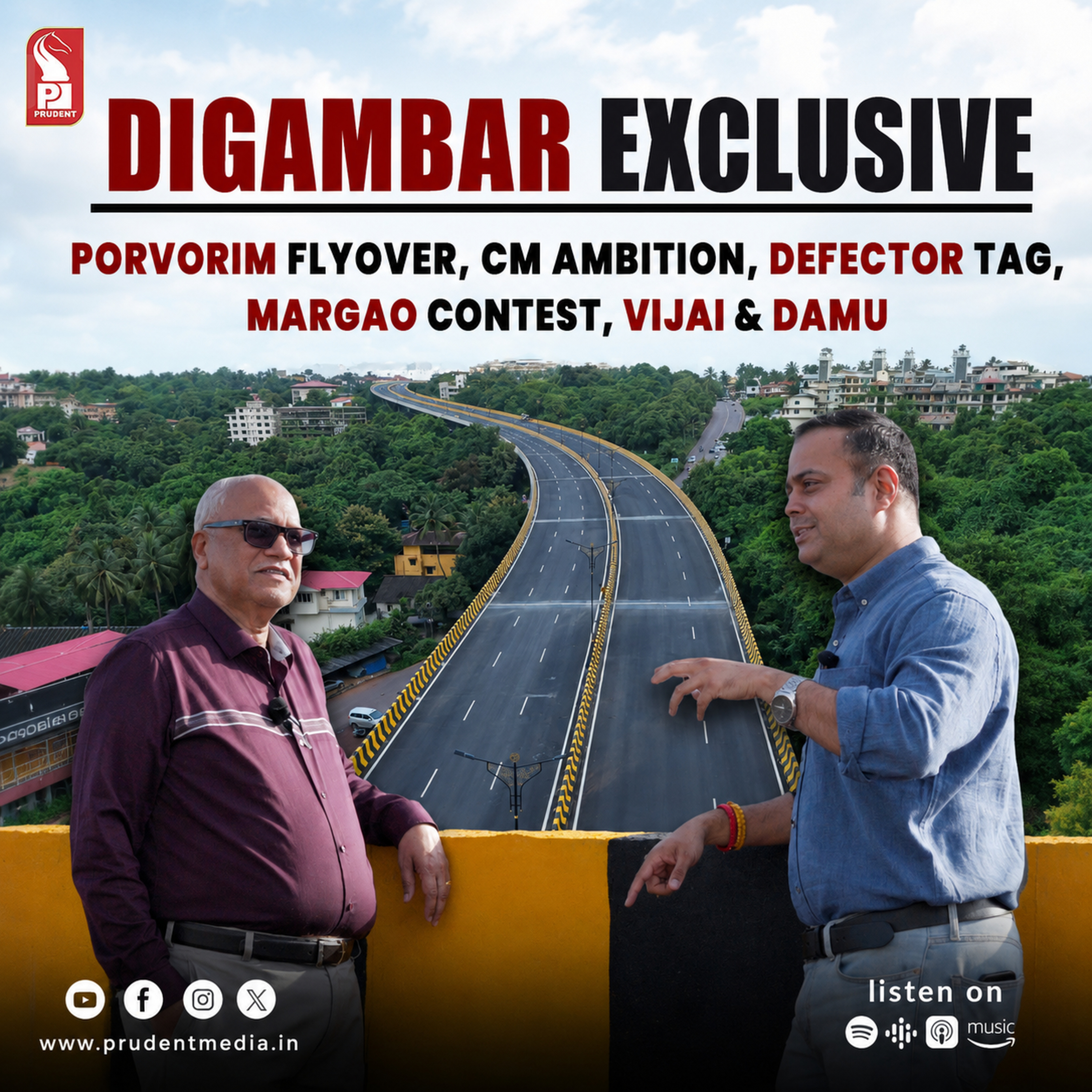 Digambar Kamat | PWD Minister & Margao MLA | Prudent | 050926 episode artwork
