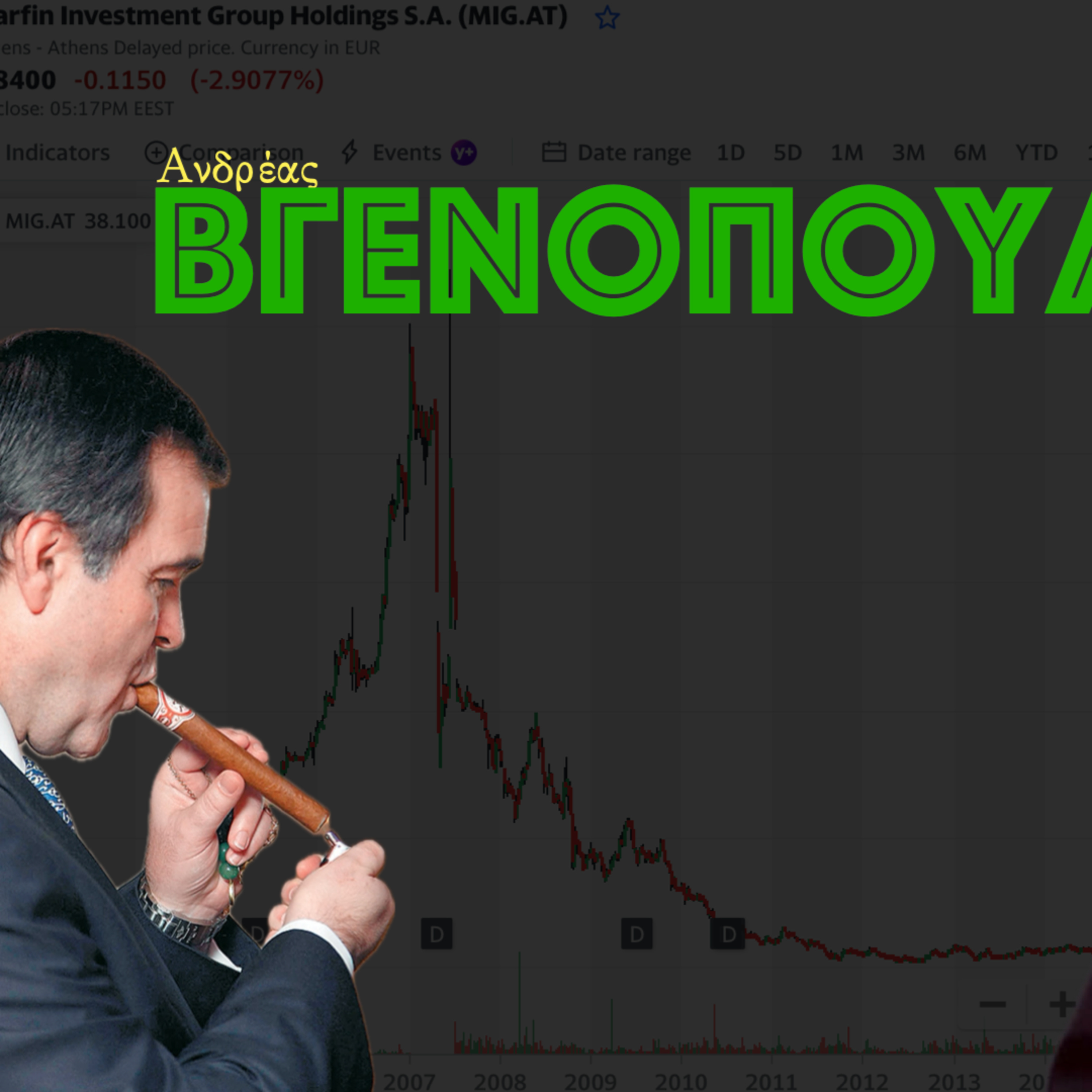 Ανδρέας Βγενόπουλος:Η άνοδος και η πτώση ενός οικονομικού τιτάνα episode artwork
