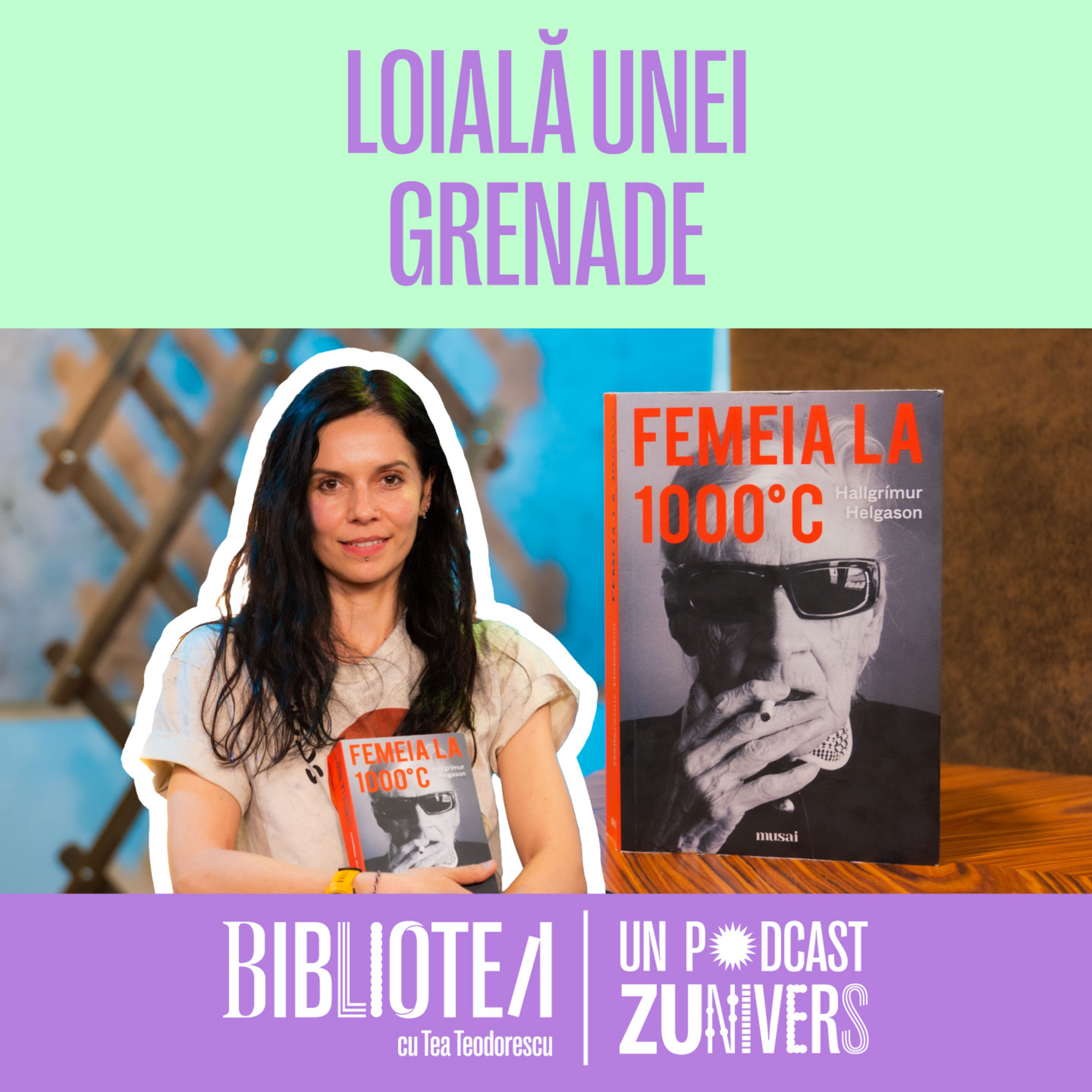 FEMEIA LA 1000°C - HALLGRIMUR HELGASON | BiblioTEA cu Tea Teodorescu 21 episode artwork