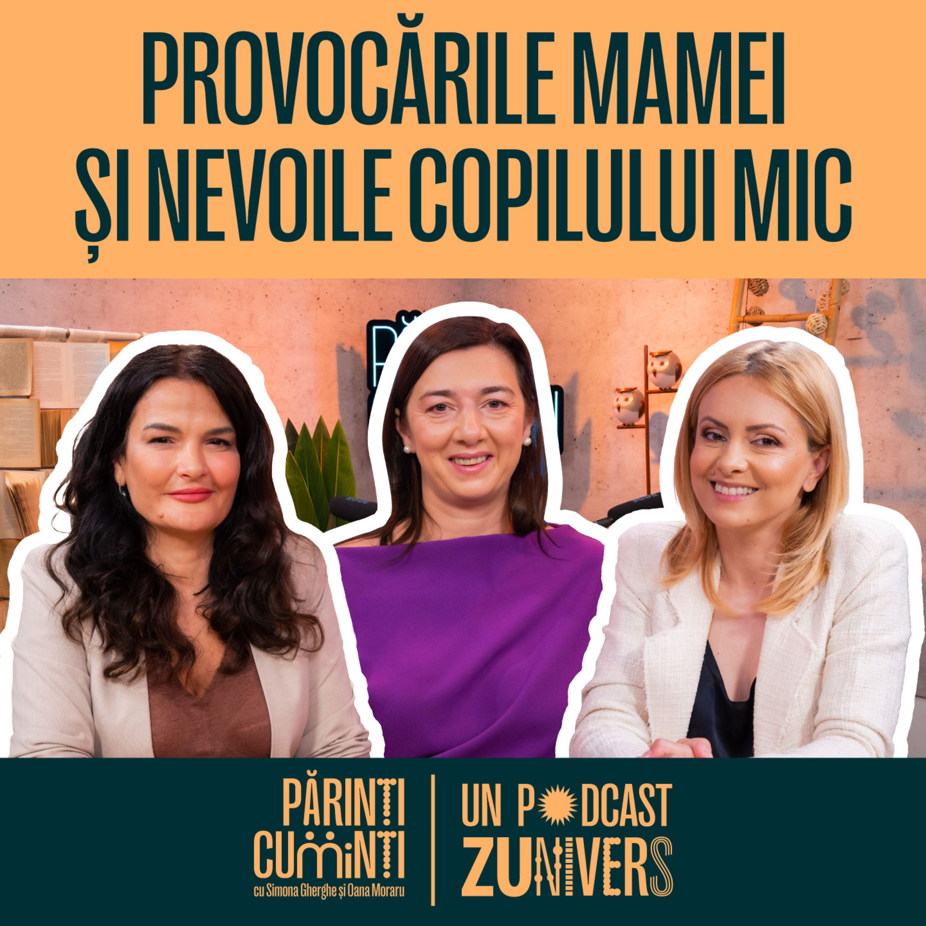 MAMA SI BEBELUȘUL: DE LA EMOȚIE, FRICĂ, ANXIETATE, LA ECHILIBRUL ÎN FAMILIE | Părinți CuMinți 04 episode artwork