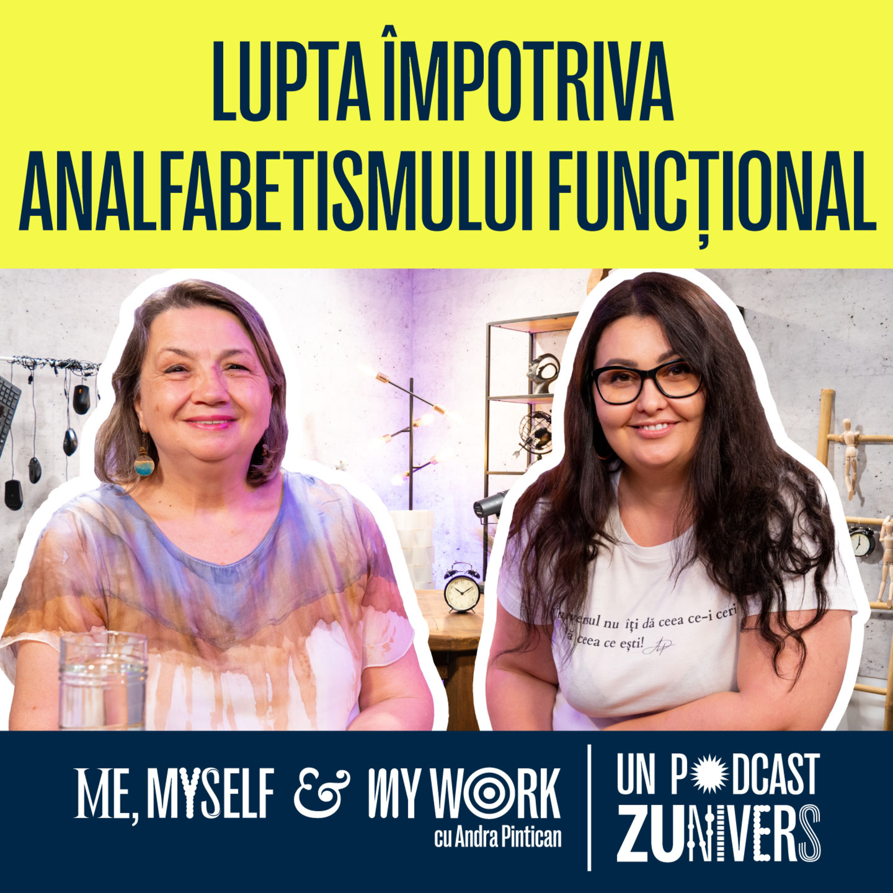 MIRELA ȘTEȚCO. CUM PUTEM DEPĂȘI DEZASTRUL ACTUAL DIN ÎNVĂȚĂMÂNTUL ROMÂNESC | My, Myself & My Work 29 episode artwork