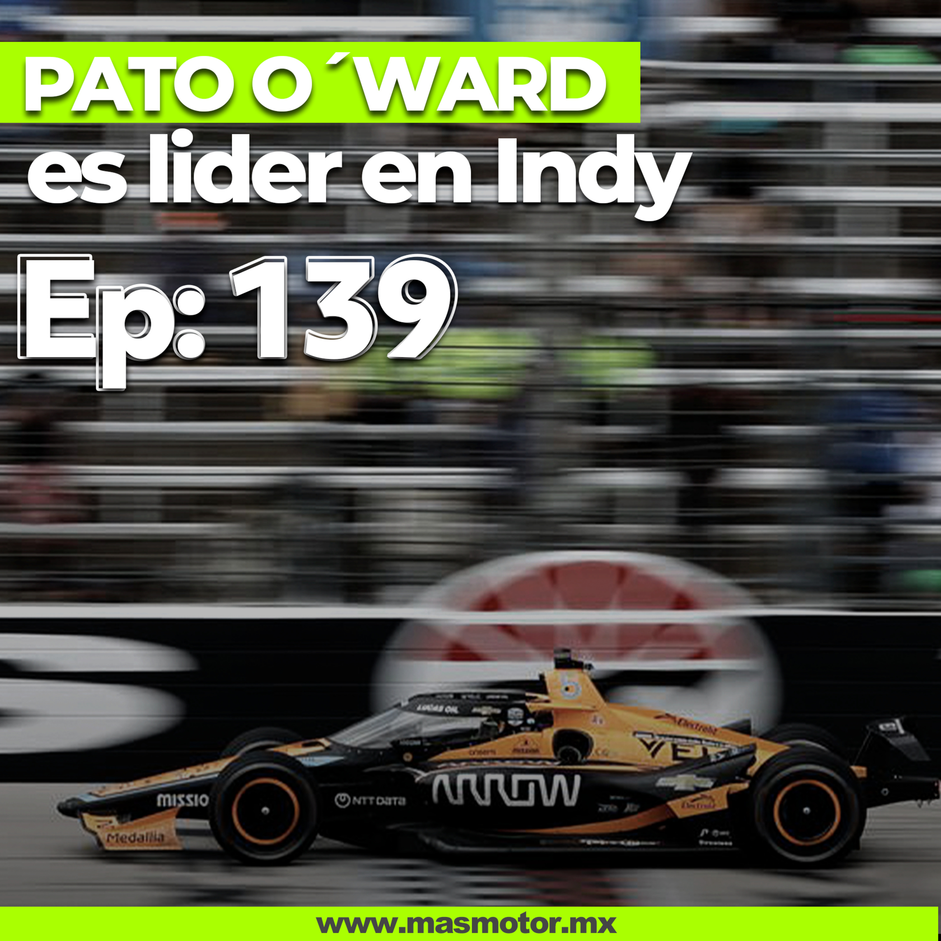 Pato O´Ward es líder en IndyCar | Resumen de la segunda fecha en Texas con Henry García  episode artwork