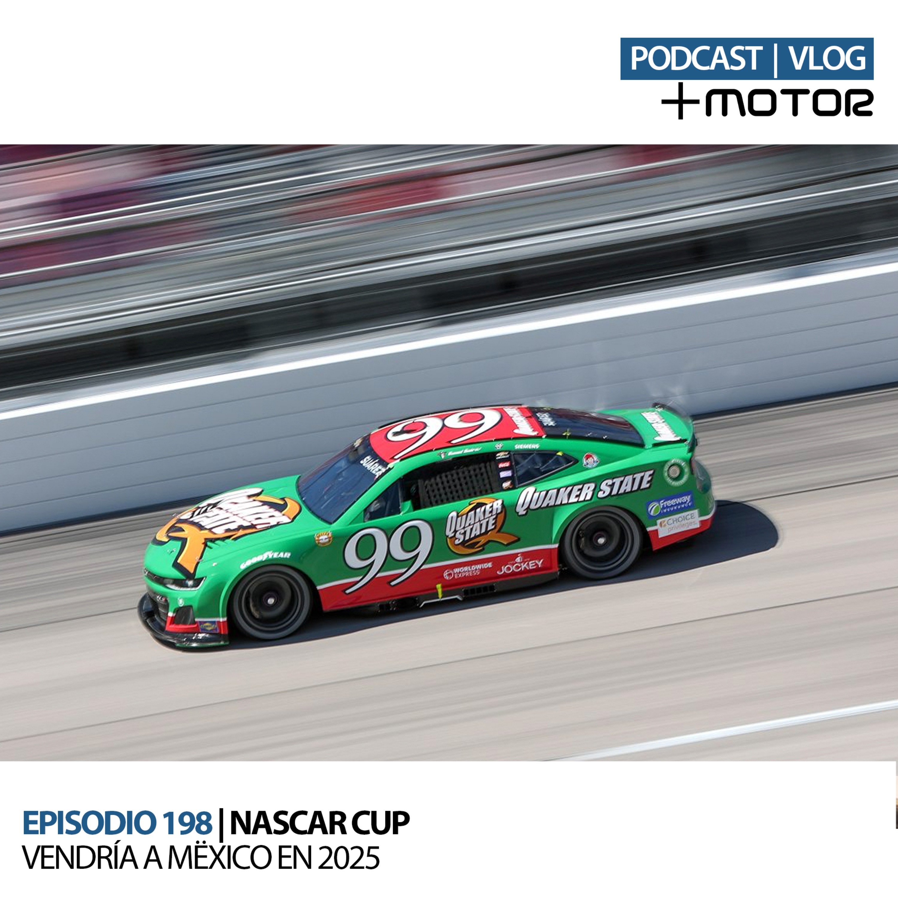 Nascar Cup a un paso de confirmar México episode artwork