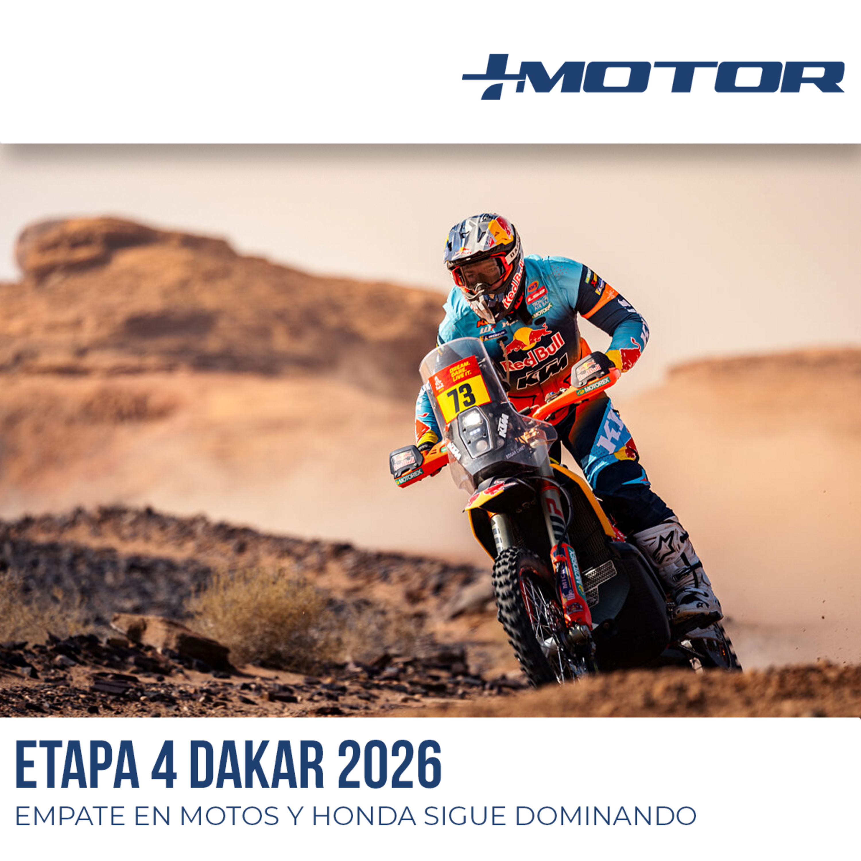 Honda domina la etapa 4 en el DAKAR  episode artwork