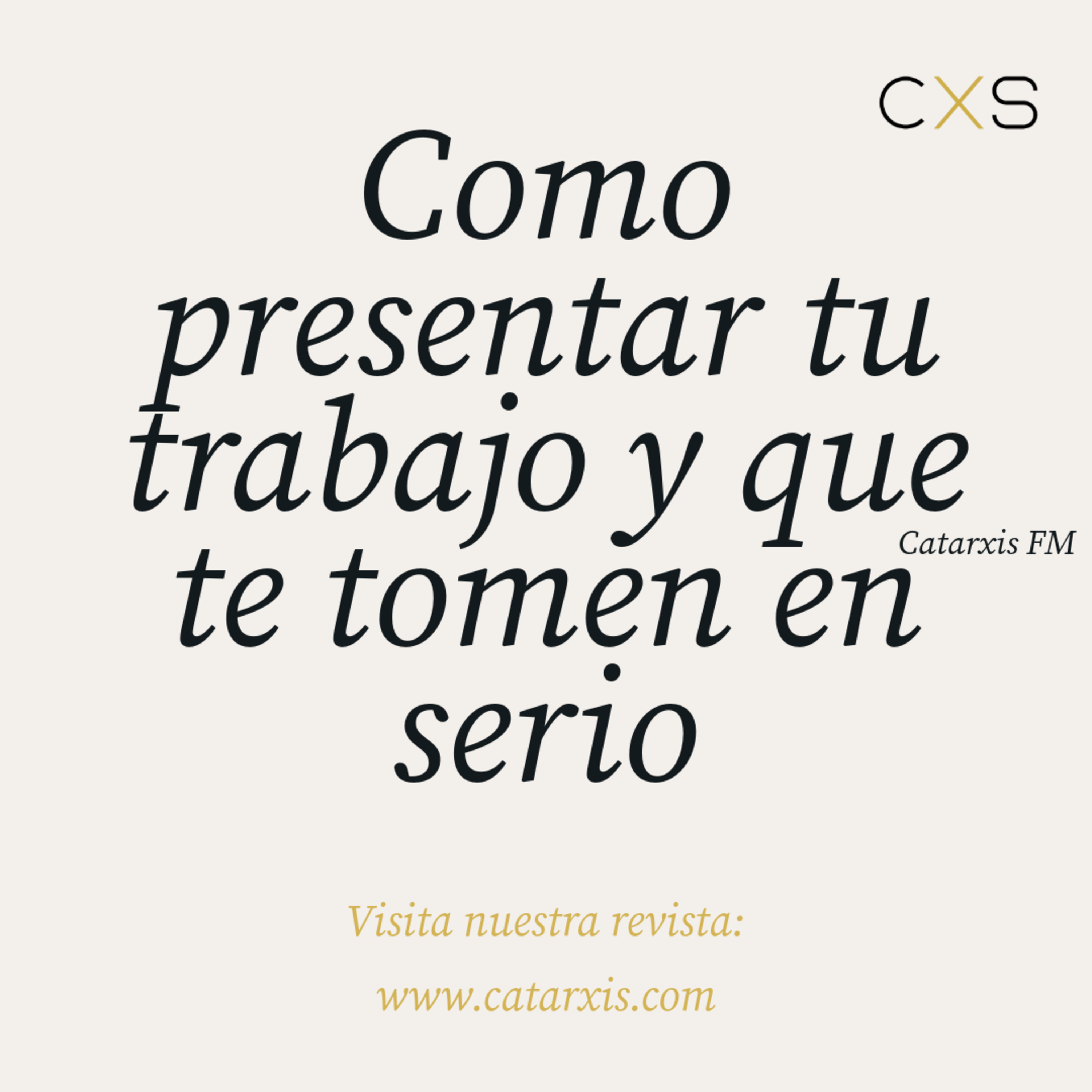 Portada de Catarxis