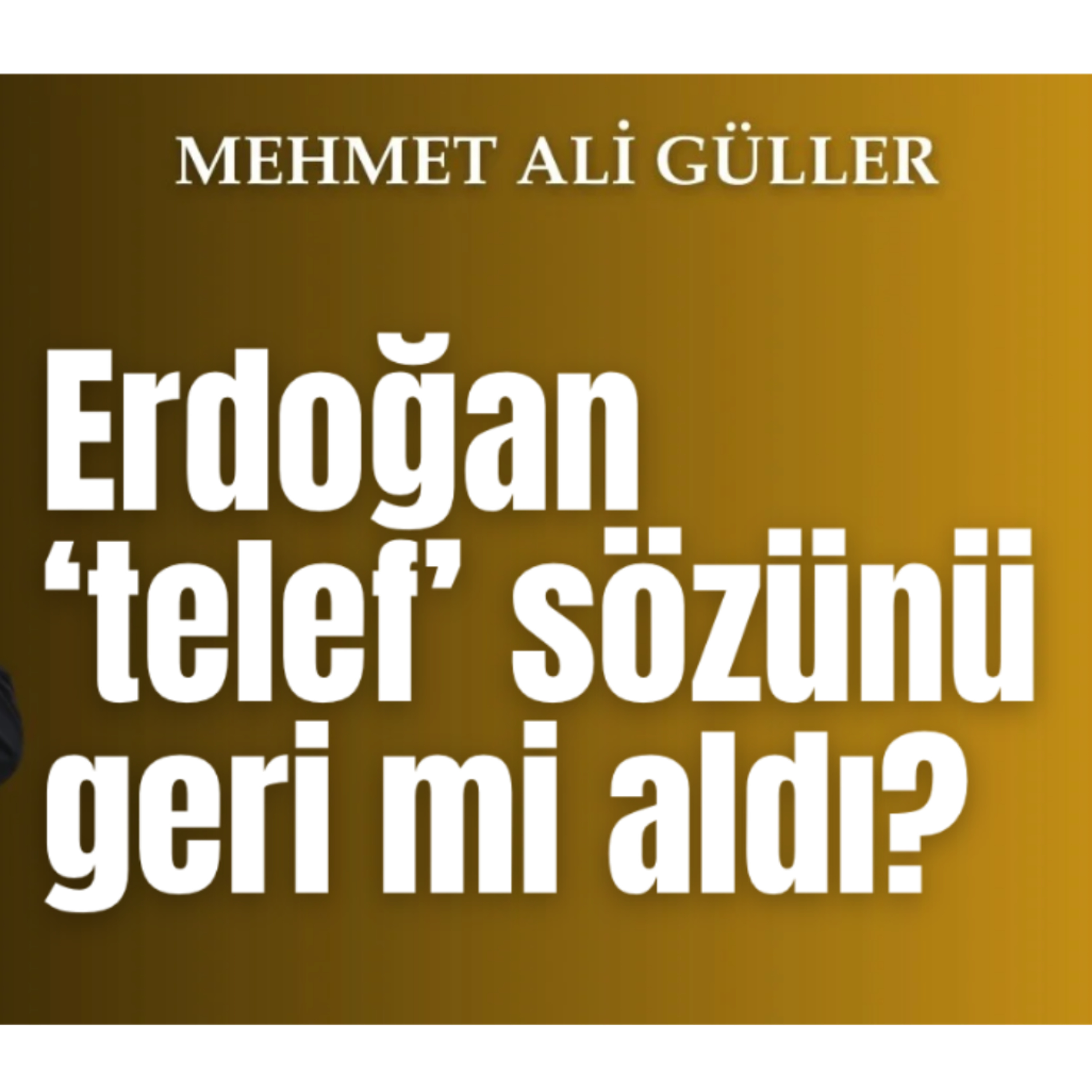 Erdoğan, Özel’in sandığı gibi “telef” sözünü geri aldı mı? episode artwork