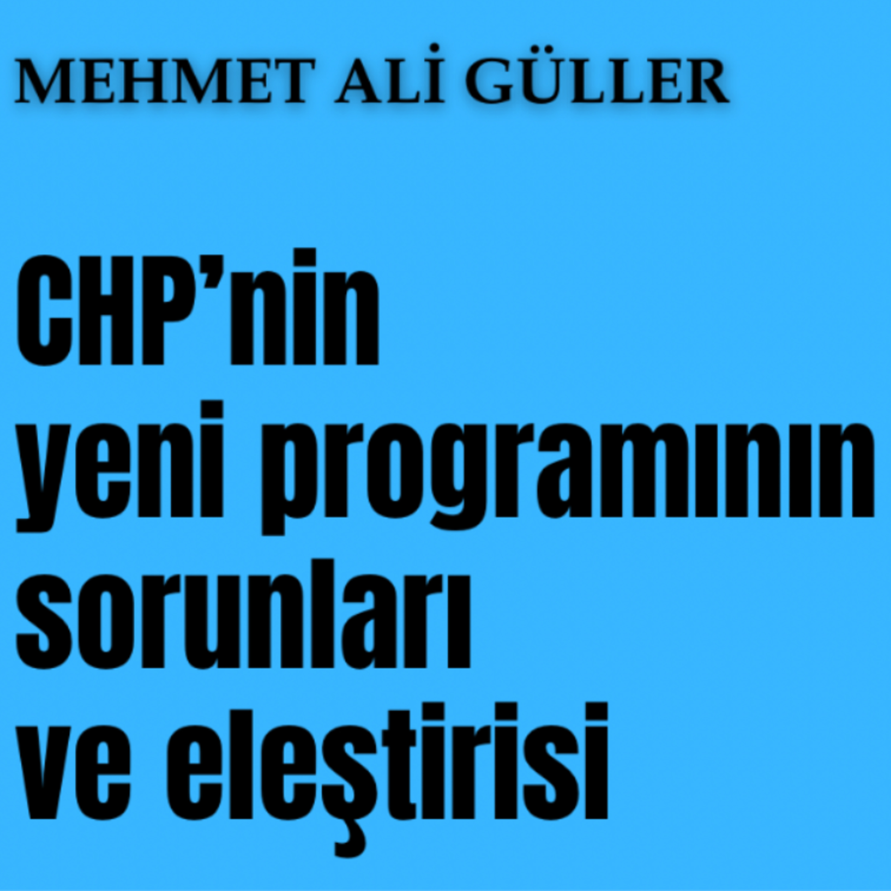 CHP programının sorunları ve eleştirisi episode artwork