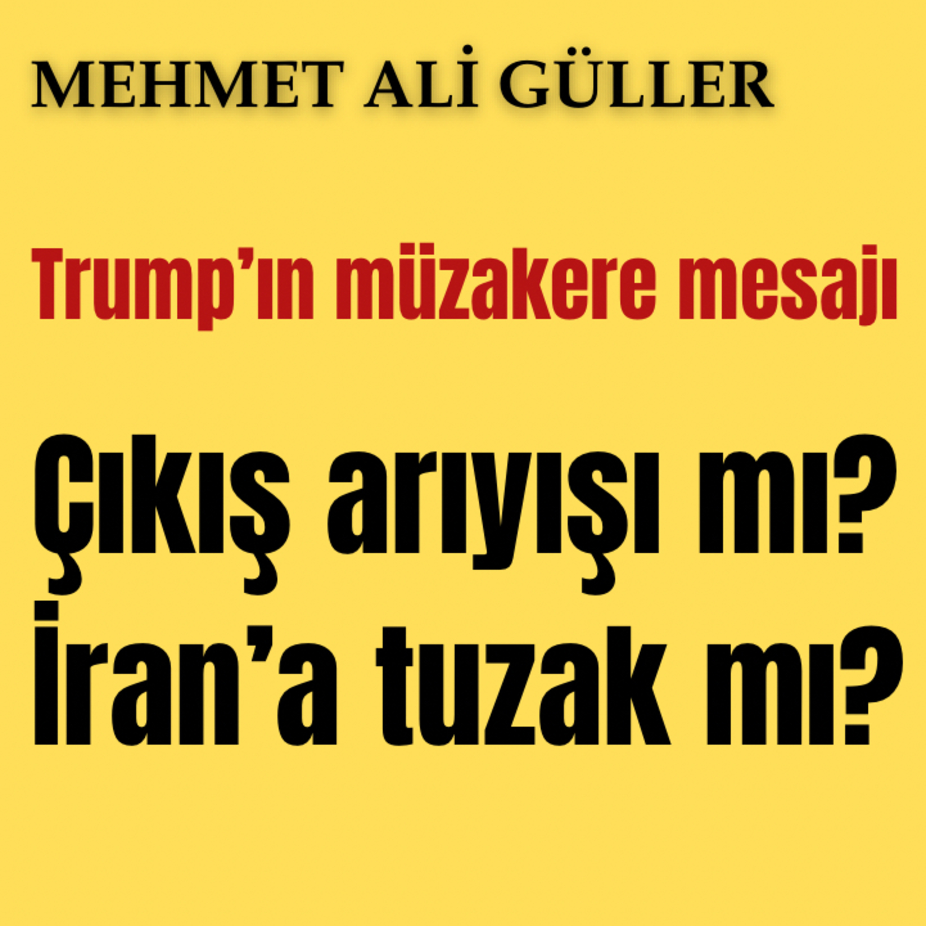 Çıkış arayışı mı, tuzak mı? episode artwork