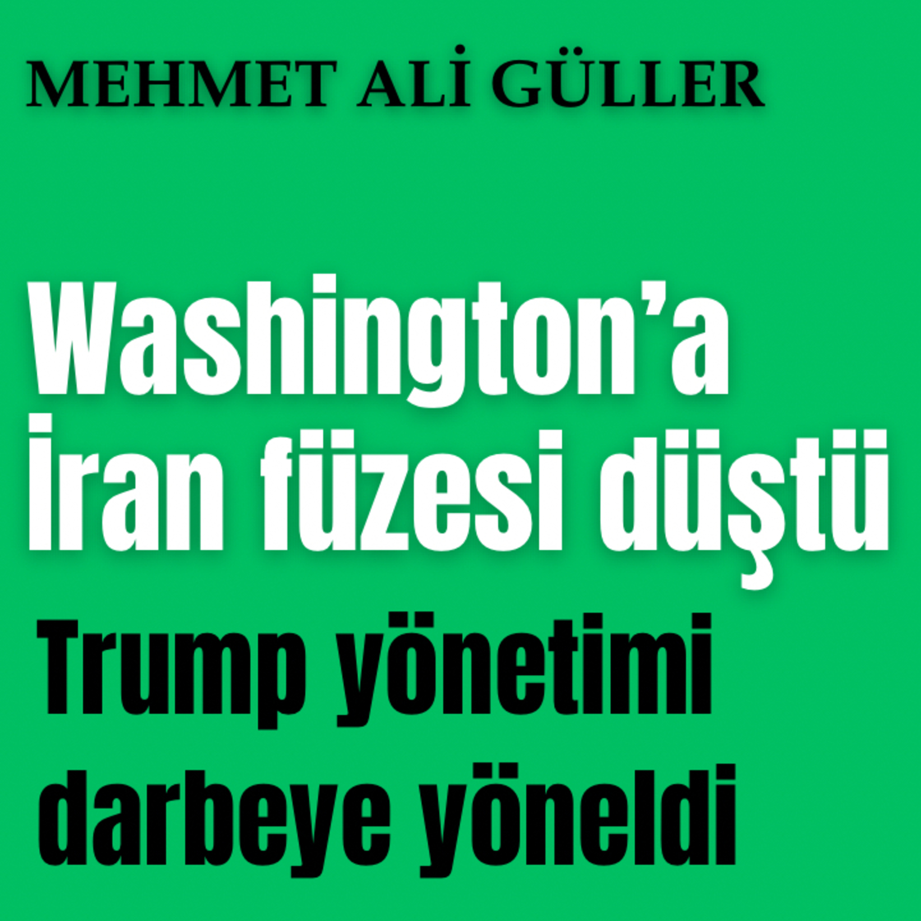 Trump yönetimi darbeye yöneldi episode artwork