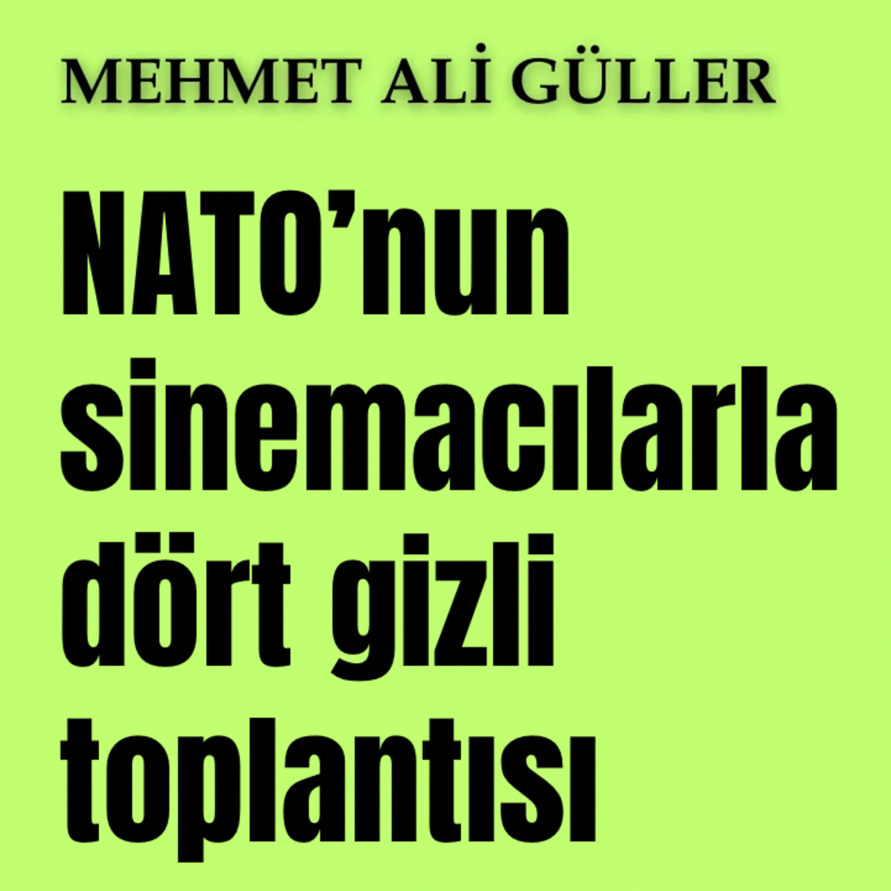 NATO’nun sinemacılarla dört gizli toplantısı episode artwork