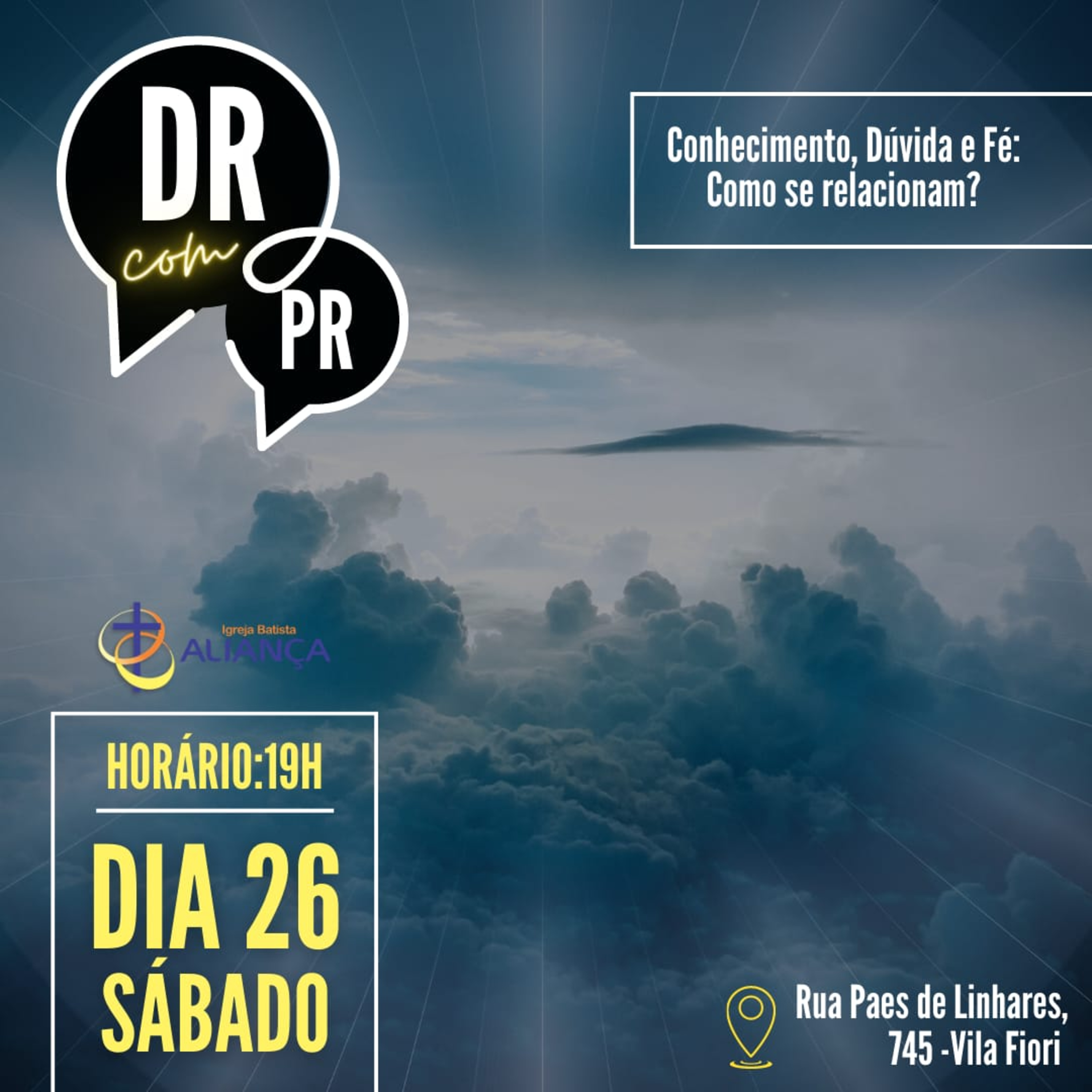 DR com PR - 26/08/23 - Conhecimento, dúvida e fé: Como se relacionam? episode artwork