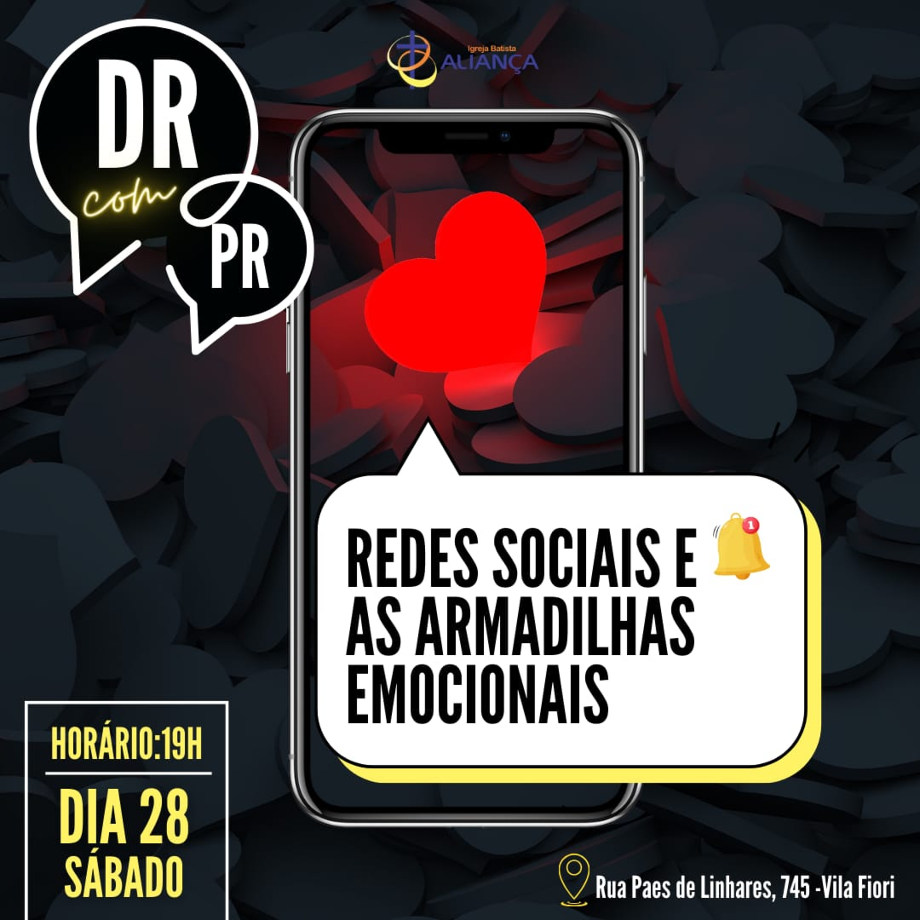 Culto jovem de 28/10/2023 - As redes sociais episode artwork