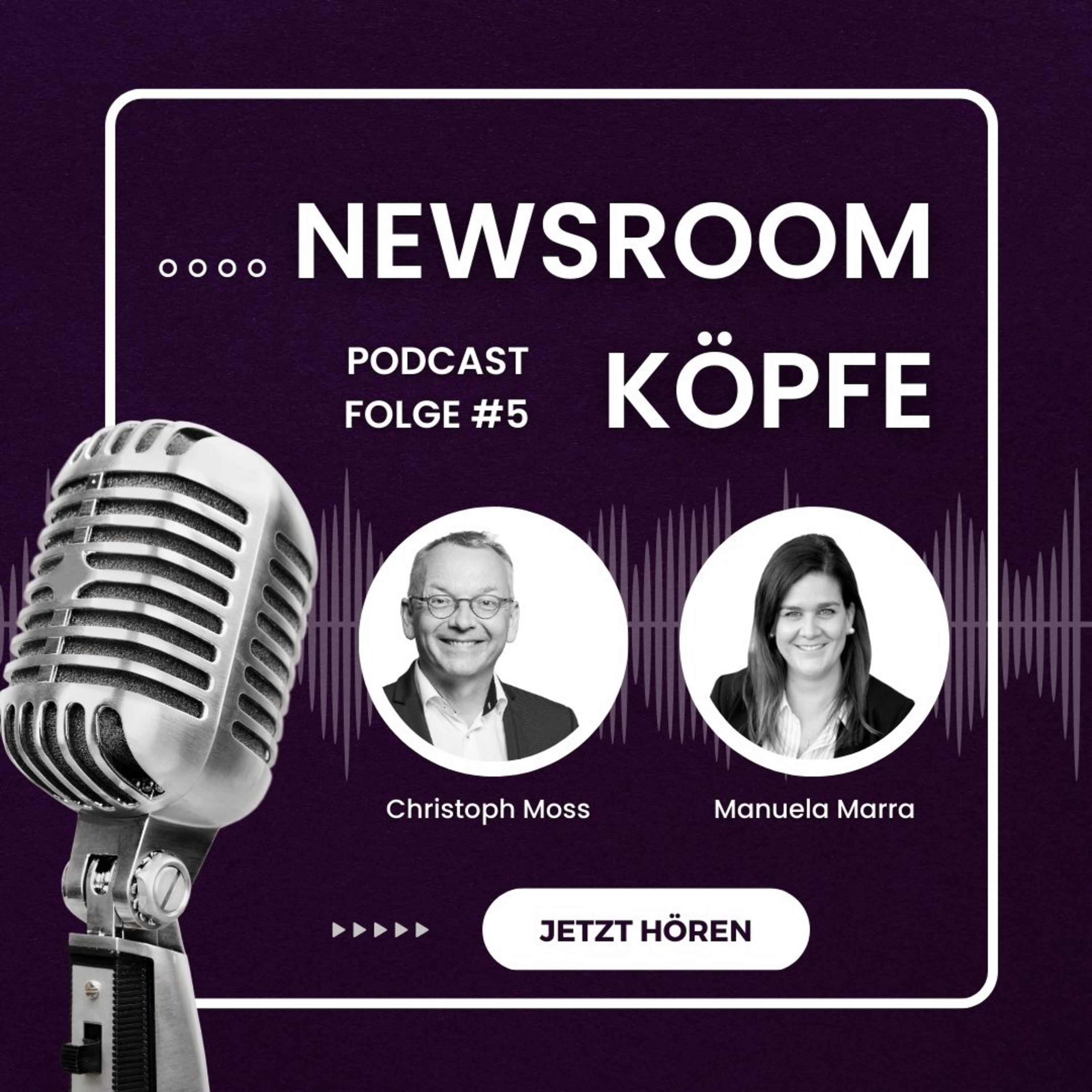 Newsroom-Köpfe #5 mit Manuela Marra, Schweizer Paraplegiker-Stiftung: Newsroom als Kulturschock episode artwork