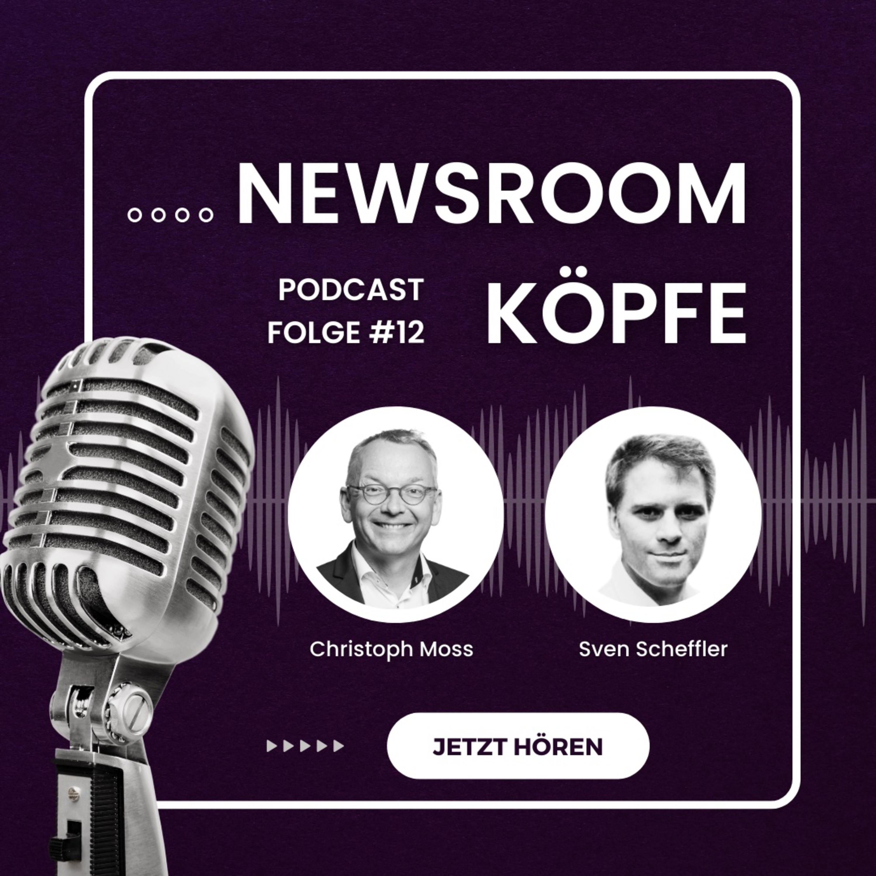 Newsroom-Köpfe #12 mit Sven Scheffler, Ströer t-online: Deutschlands größter Datenpool episode artwork