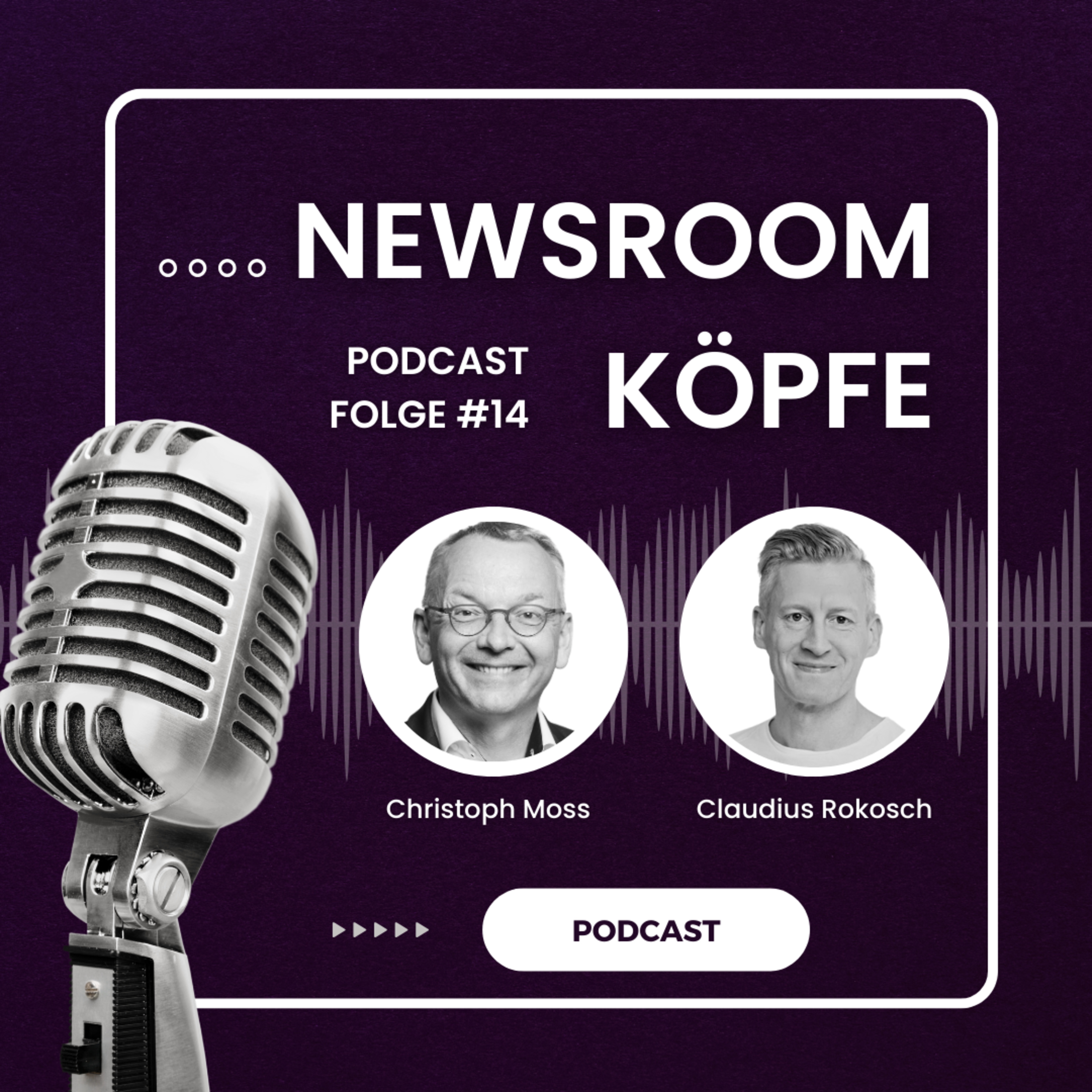 Newsroom-Köpfe #14 mit Claudius Rokosch, SachsenEnergie: Intensität im Newsroom episode artwork