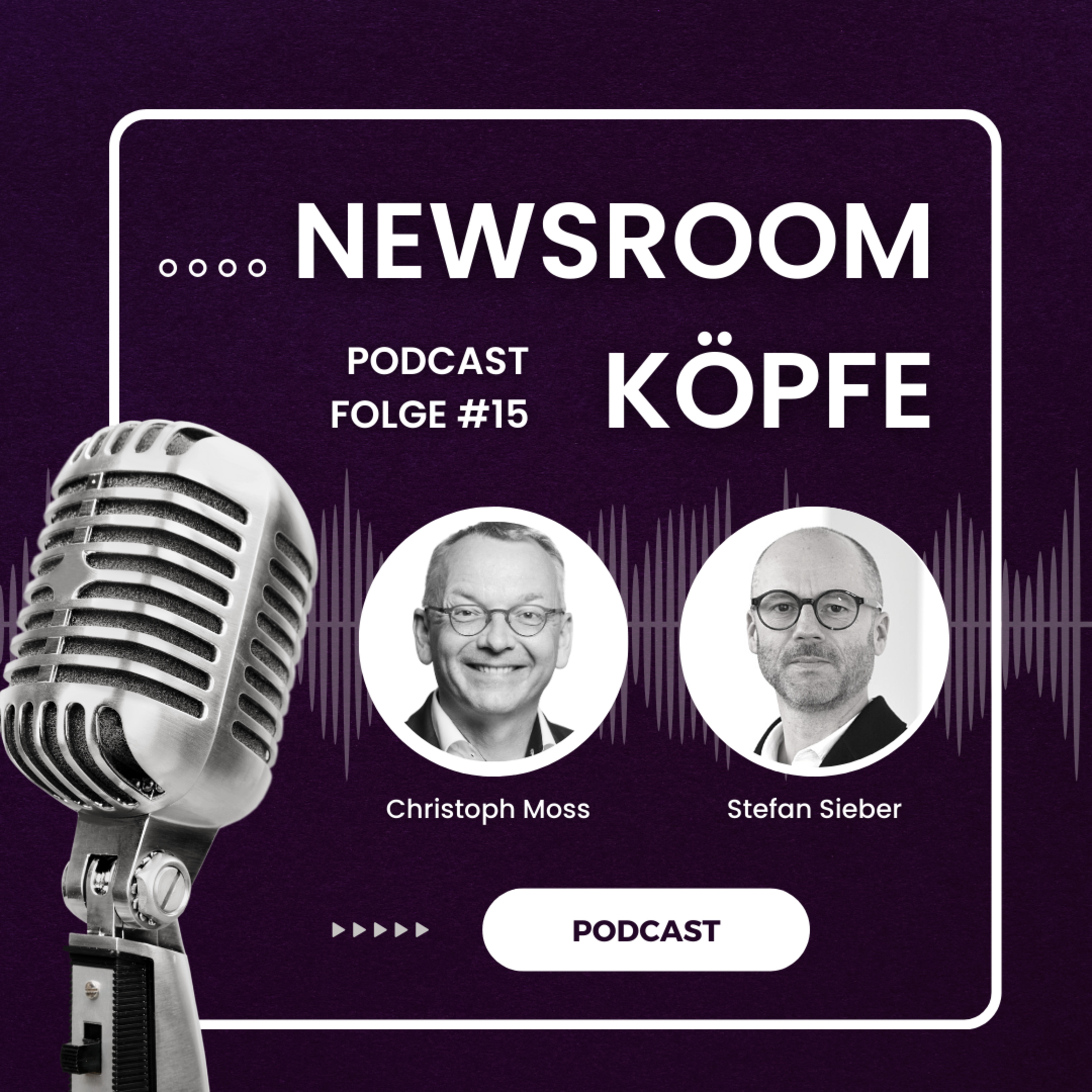 Newsroom-Köpfe #15 mit Stefan Sieber, Stadt Augsburg: Hierarchien einreißen episode artwork