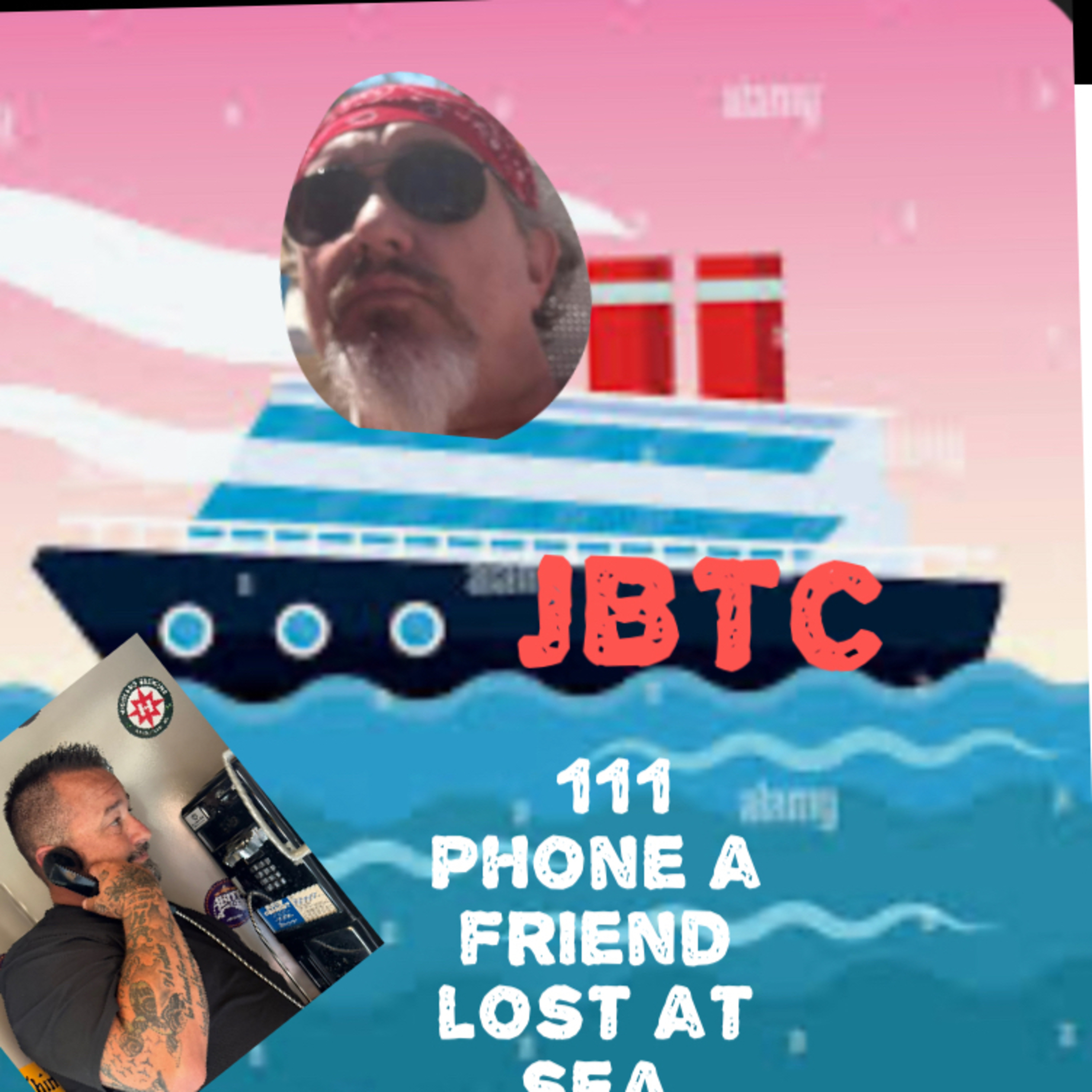 #111 Phone a Friend Lost At Sea episode artwork