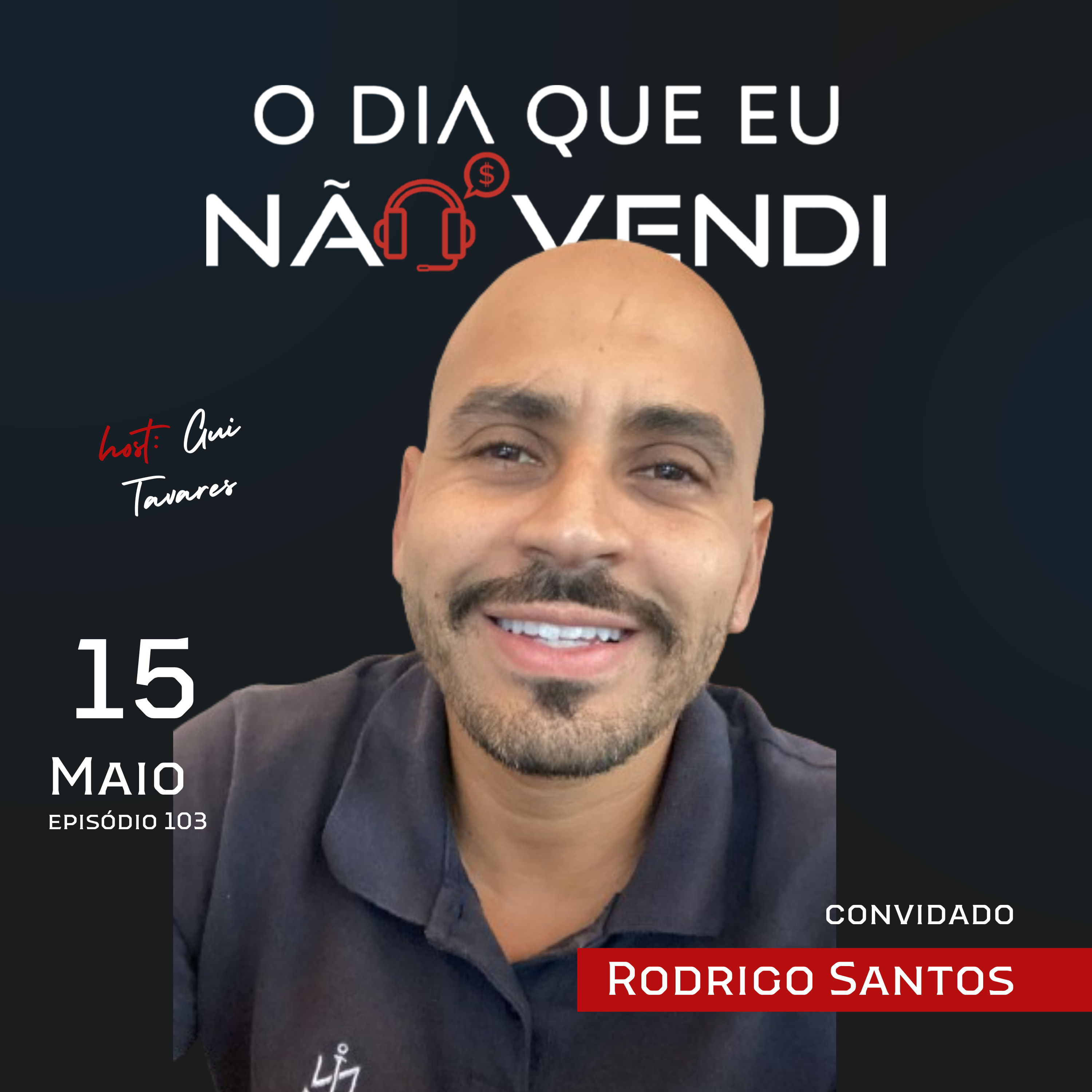 #EP 103 - Rodrigo Santos - O dia que eu quebrei 2x e me recuperei episode artwork