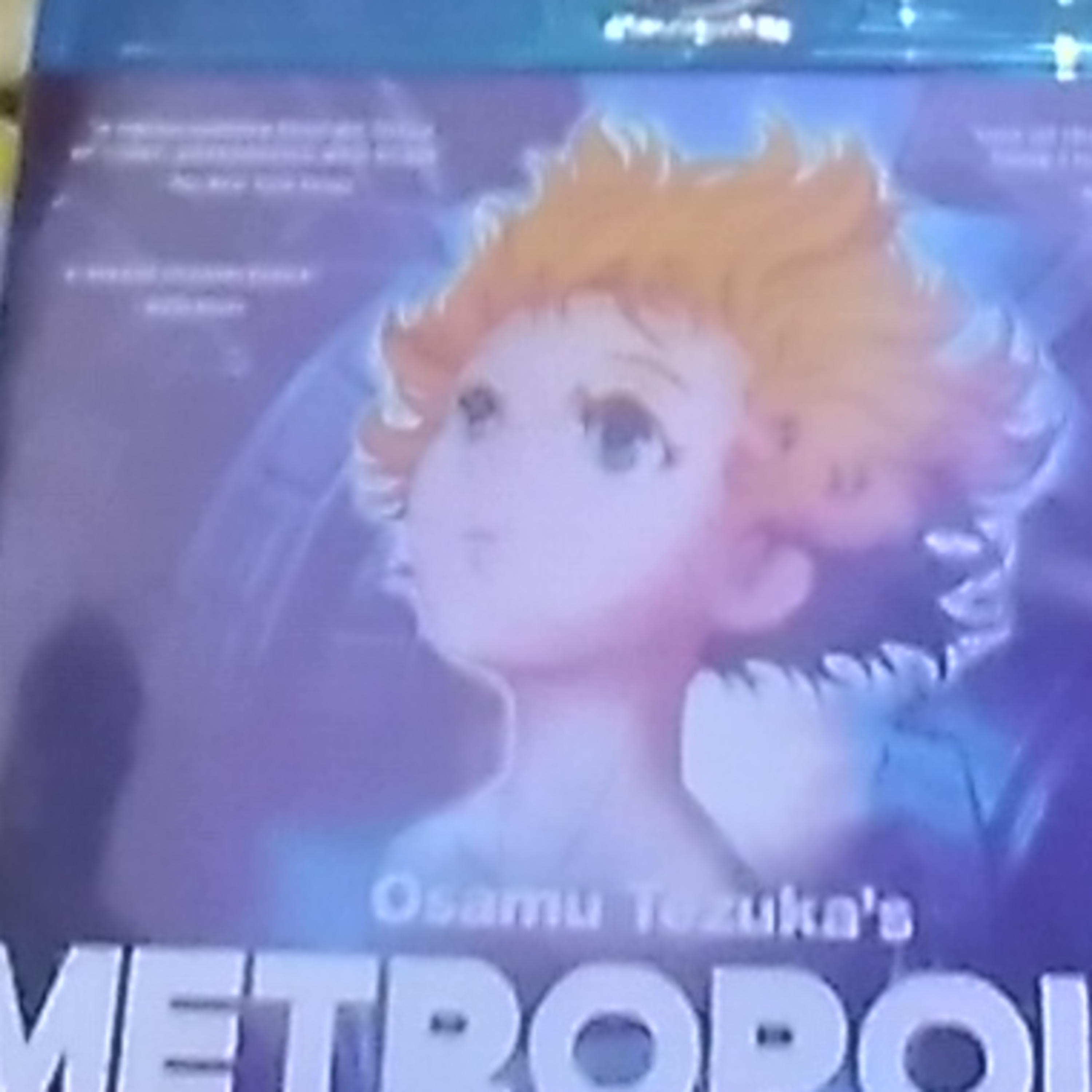Let's talk about Metropolis anime manga and film episode artwork