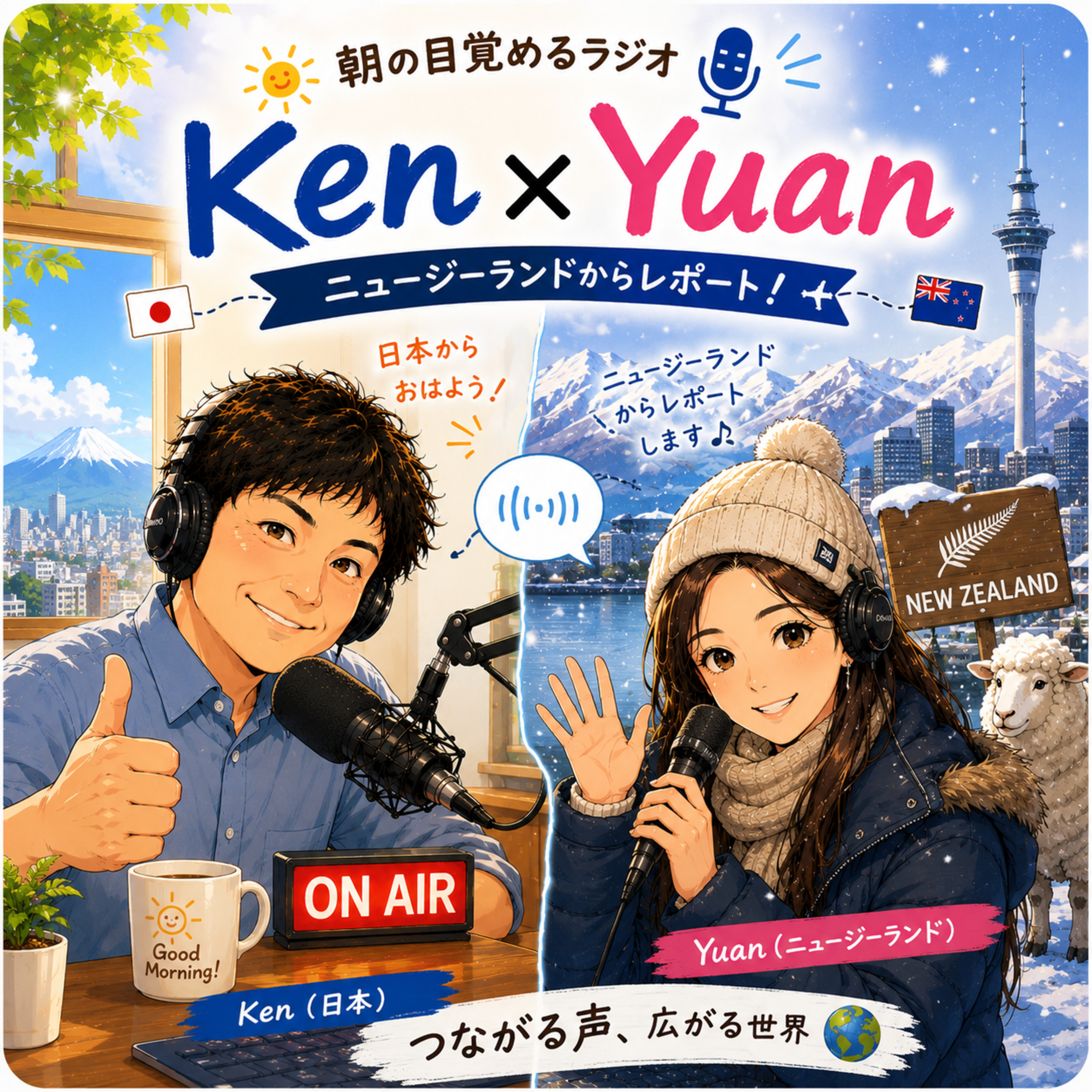 #1345 涼しくなるポッドキャストーYuanのNZリポートー episode artwork