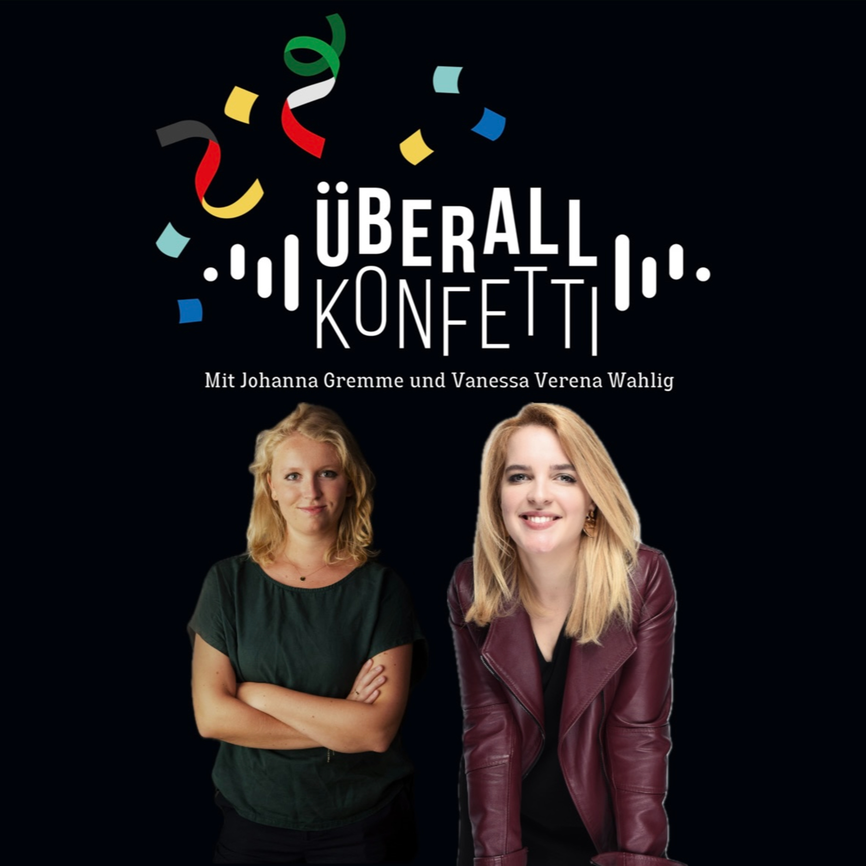 Überall Konfetti