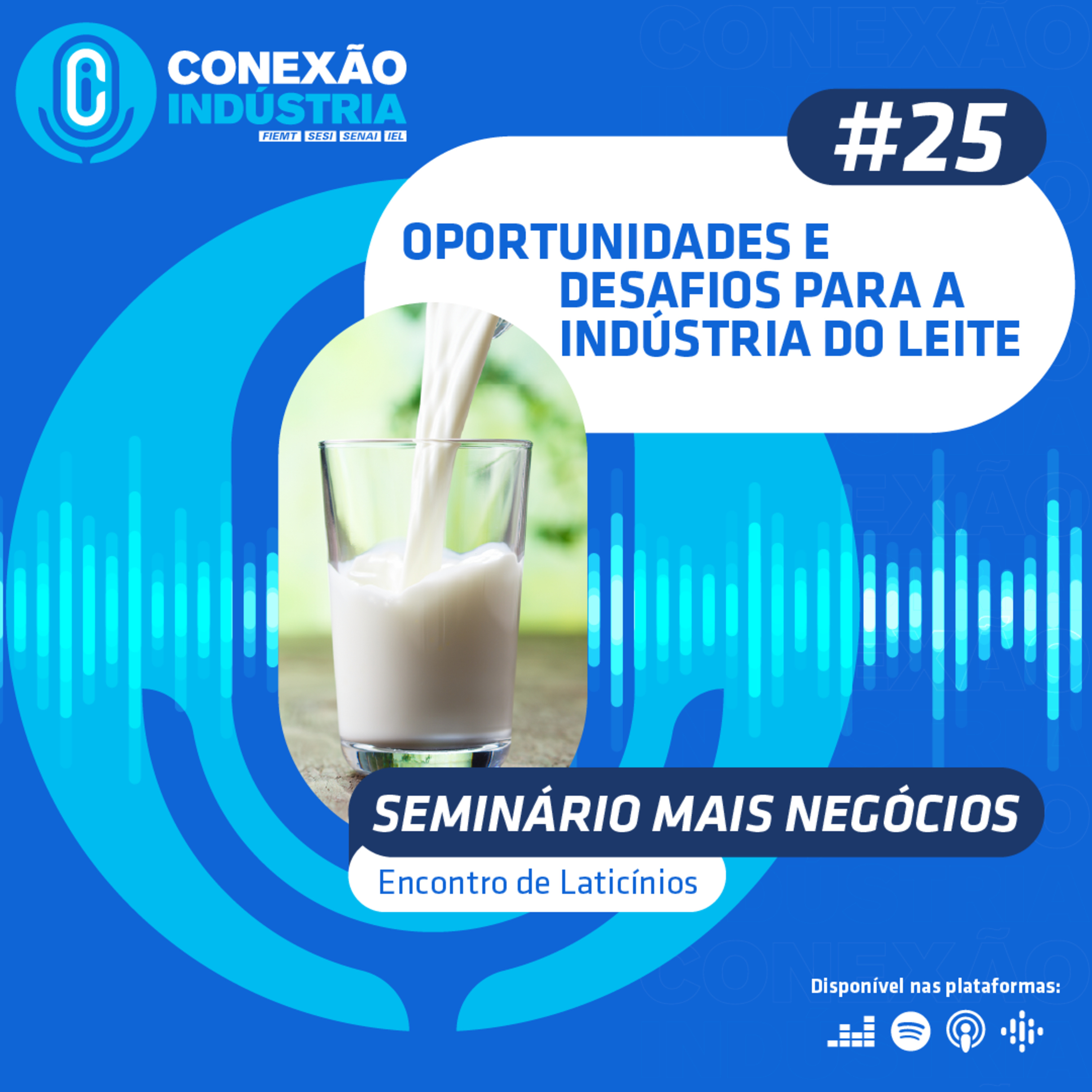 #25 Conexão Indústria | Oportunidades e desafios para a indústria do leite - Encontro de Laticínios episode artwork