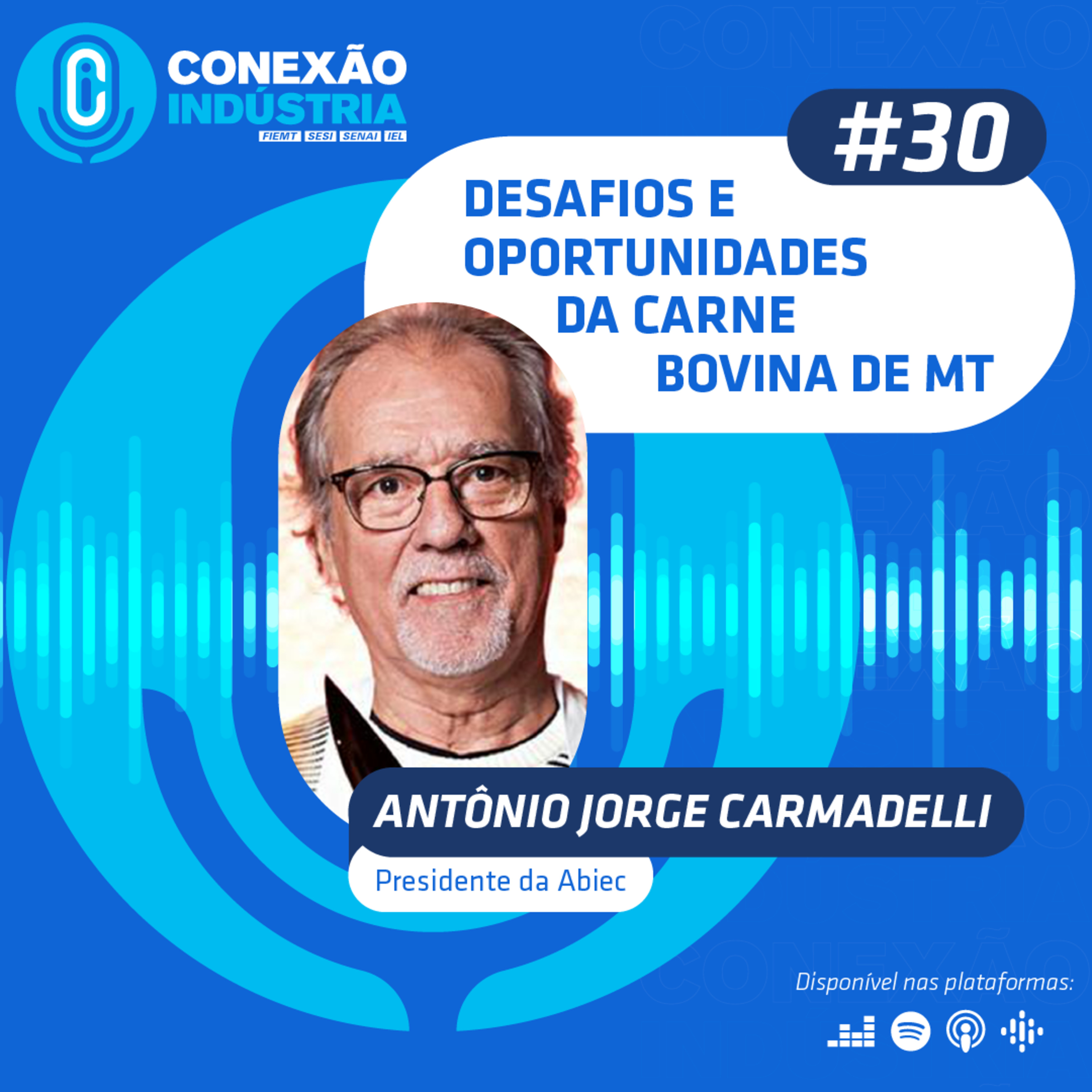 #30 Conexão Indústria | Desafios e oportunidades da carne bovina de MT - Antônio Jorge Carmadelli