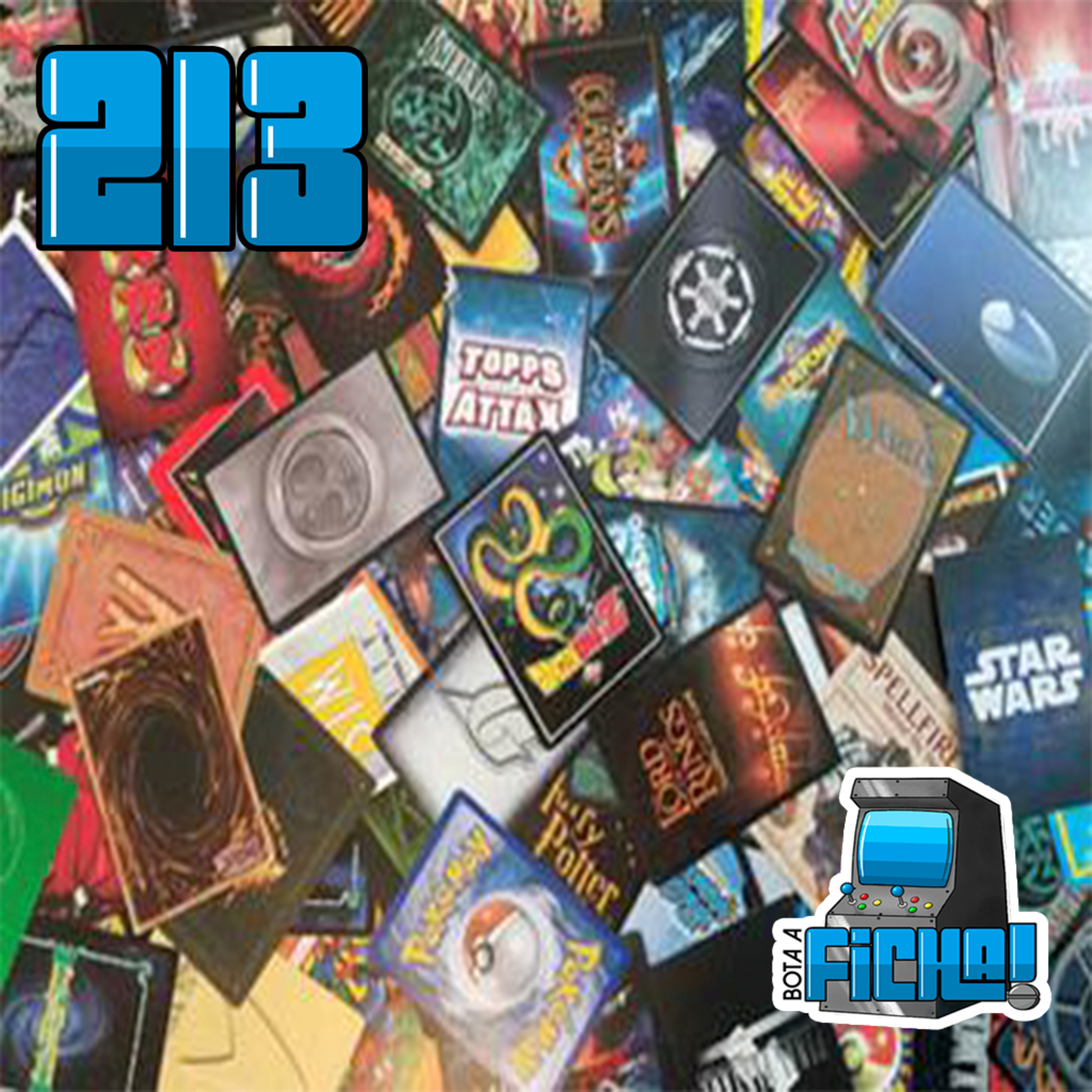 Bota a Ficha 213 – Trading Card Game episode artwork