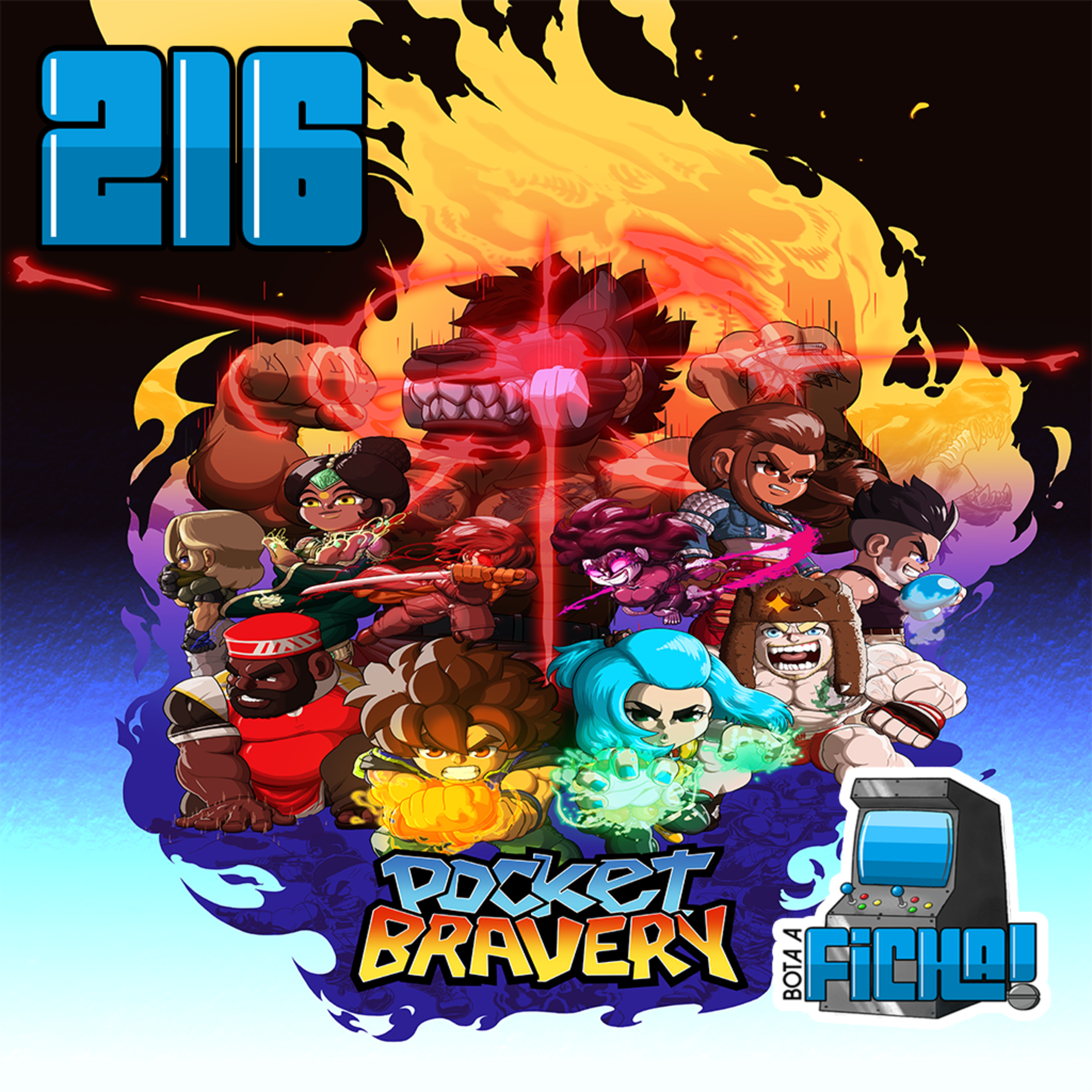 Bota a Ficha 216 - Pocket Bravery (Pochete Bravura) episode artwork