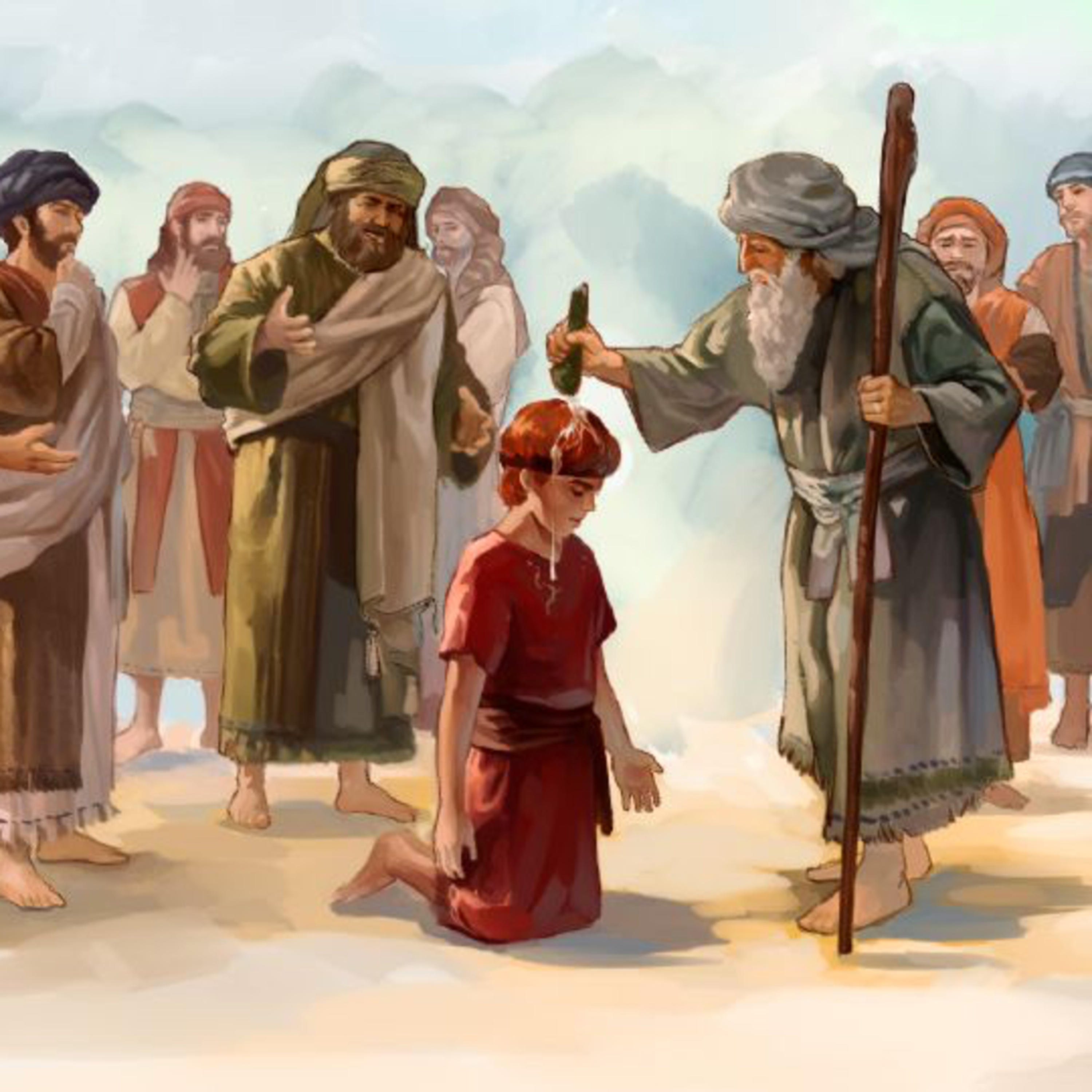 "Safety by My King, Son of God" (John 1:1-3, 16-36)