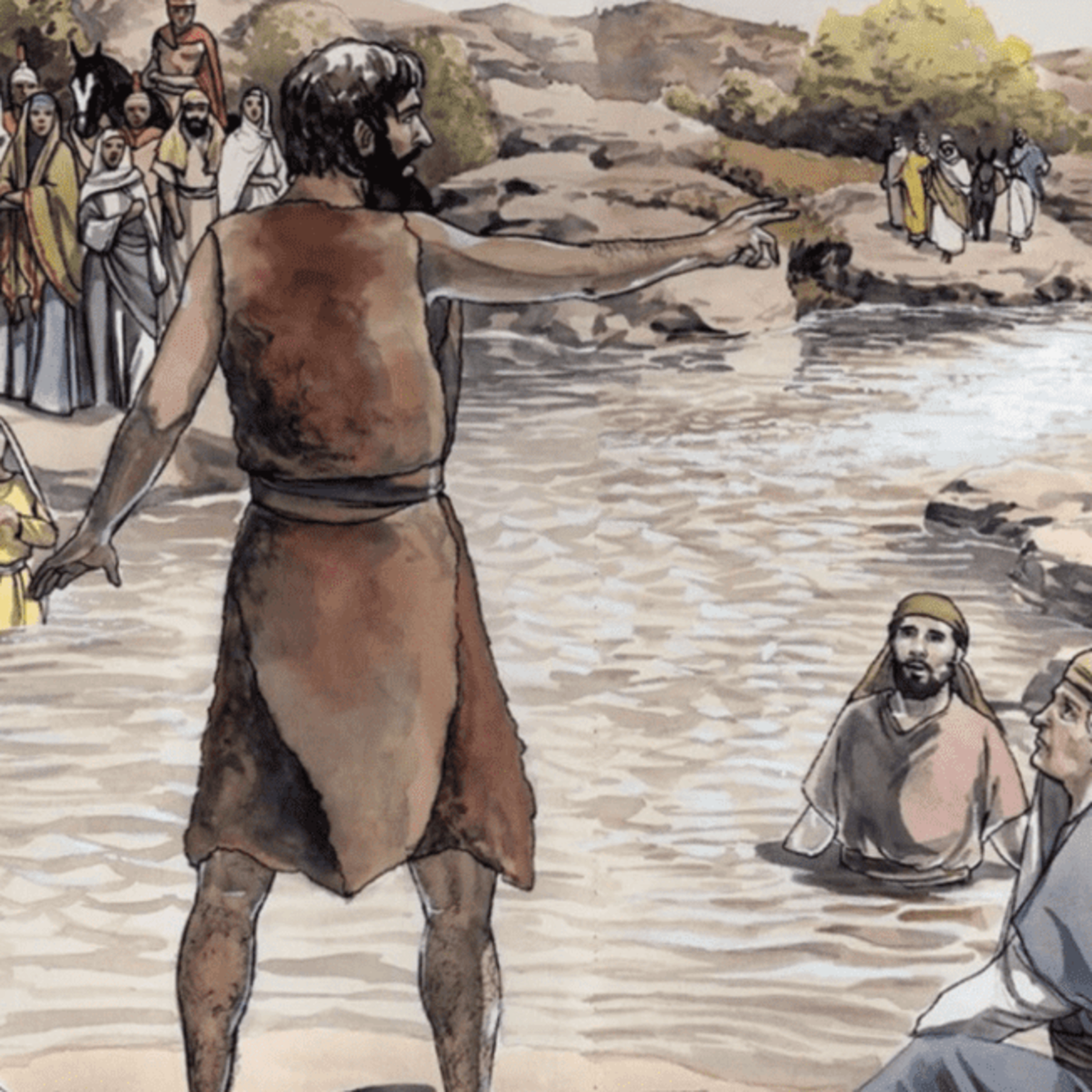 “Jesus, Baptizing with the Holy Spirit”  episode artwork