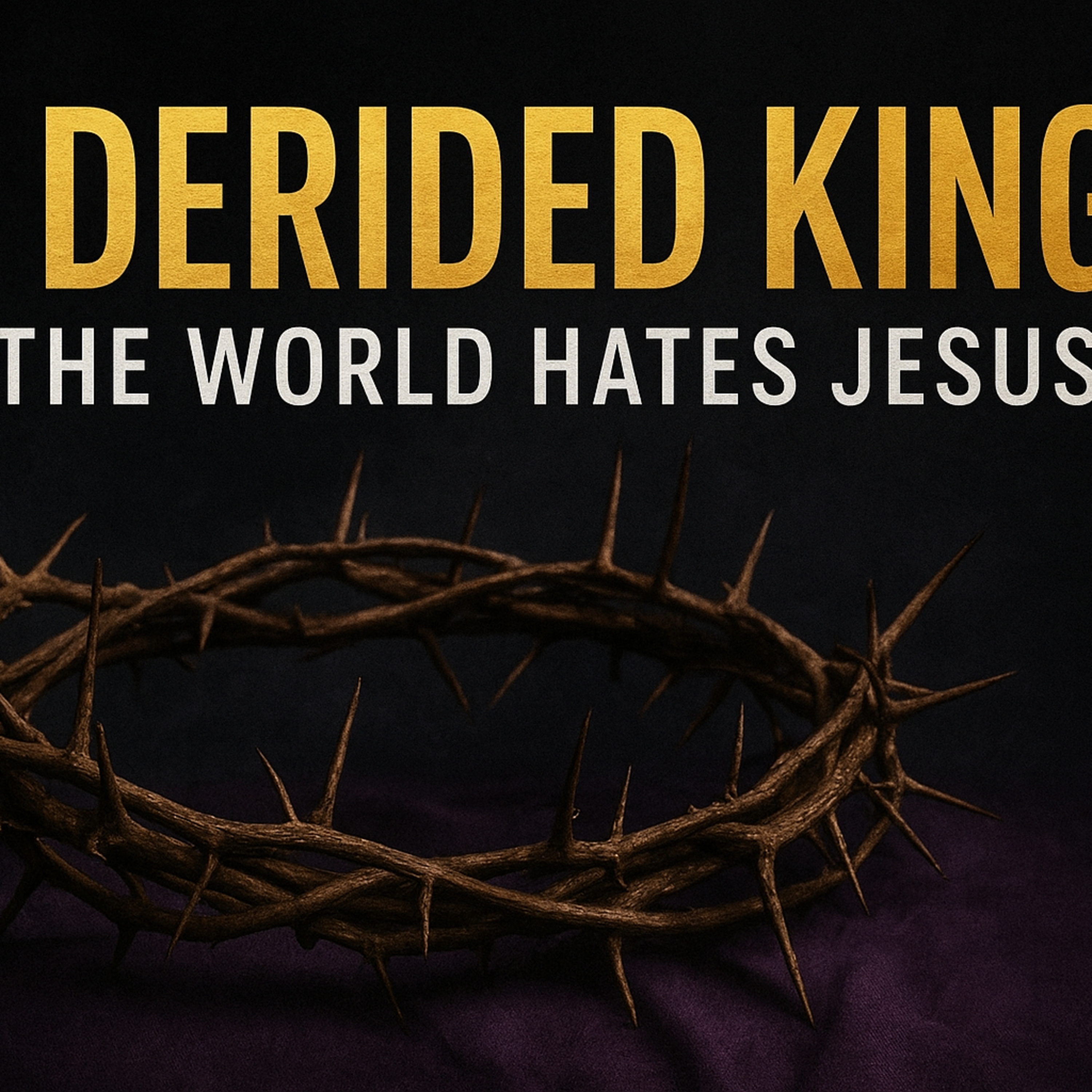 Jesus, the Derided King: Why We Love Him | John 18.36-19.8 Sermon