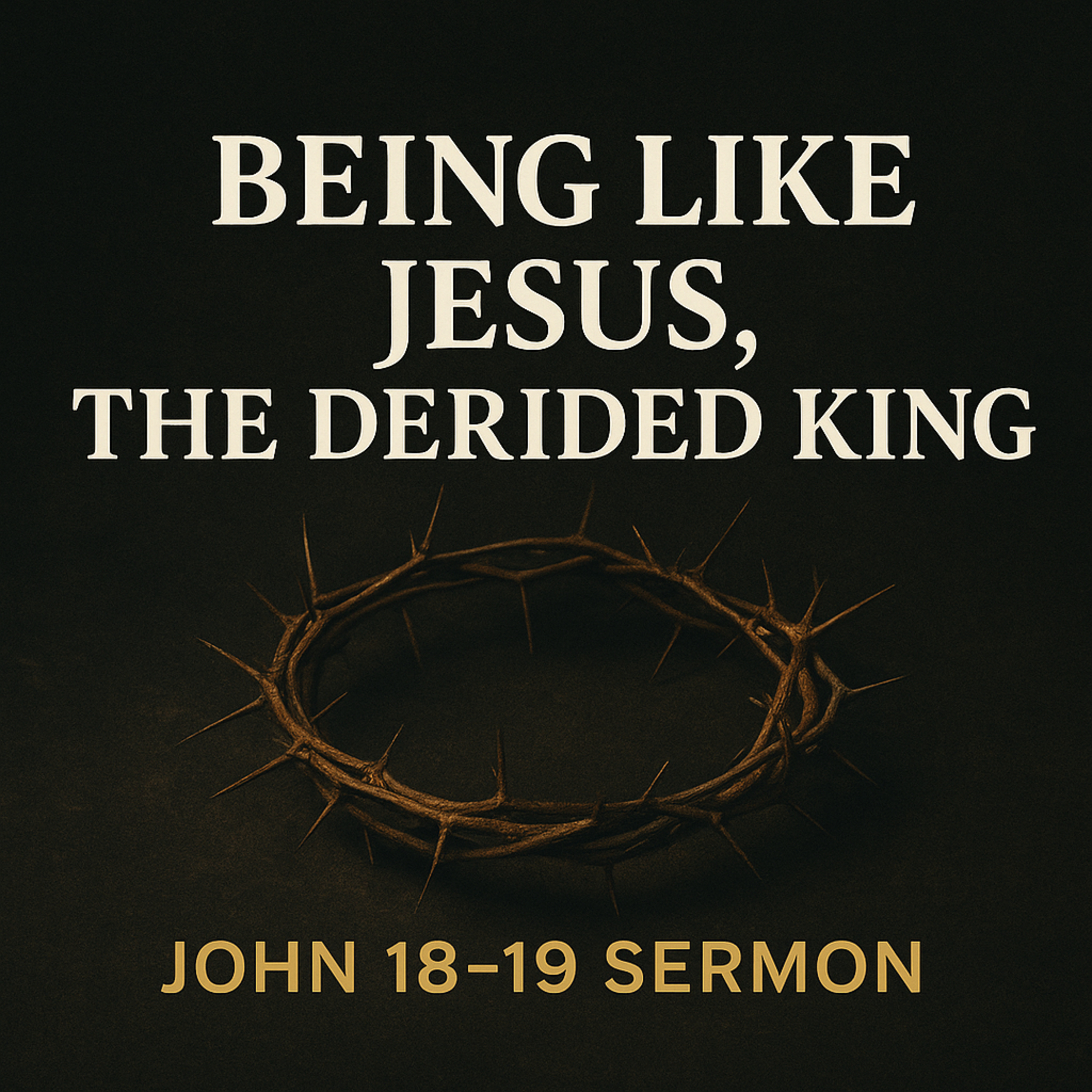 Being Like Jesus, Our Derided King | Sermon on John 18-19