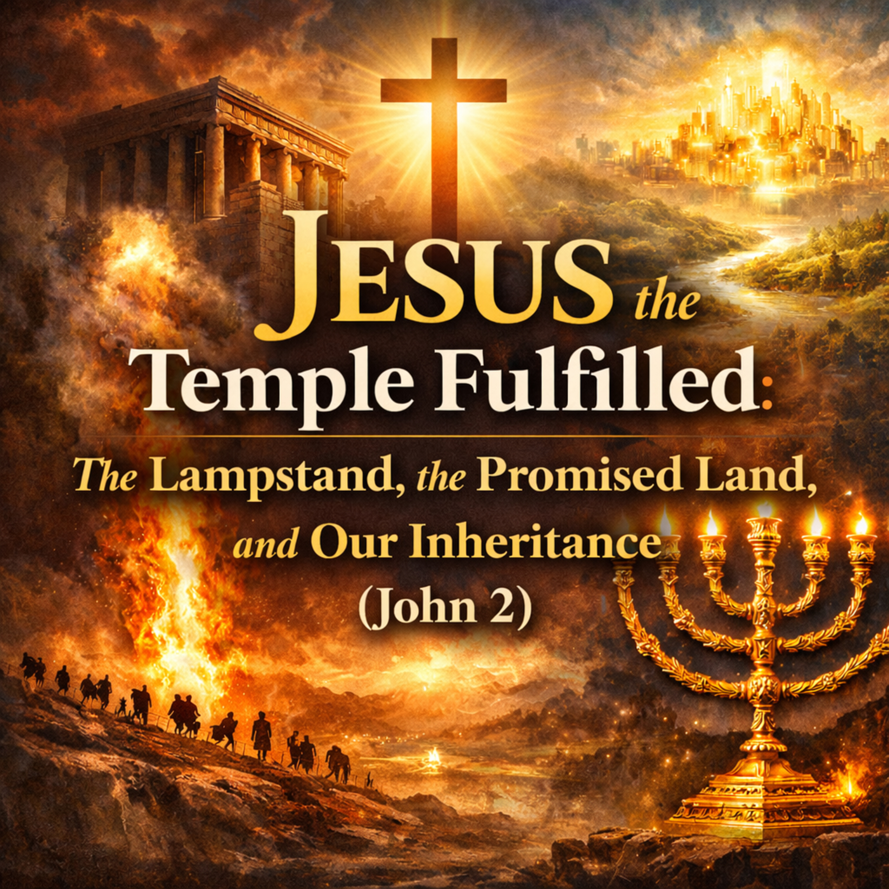 Jesus the Temple Fulfilled—The Lampstand, the Promised Land, and Our Inheritance (John 2)