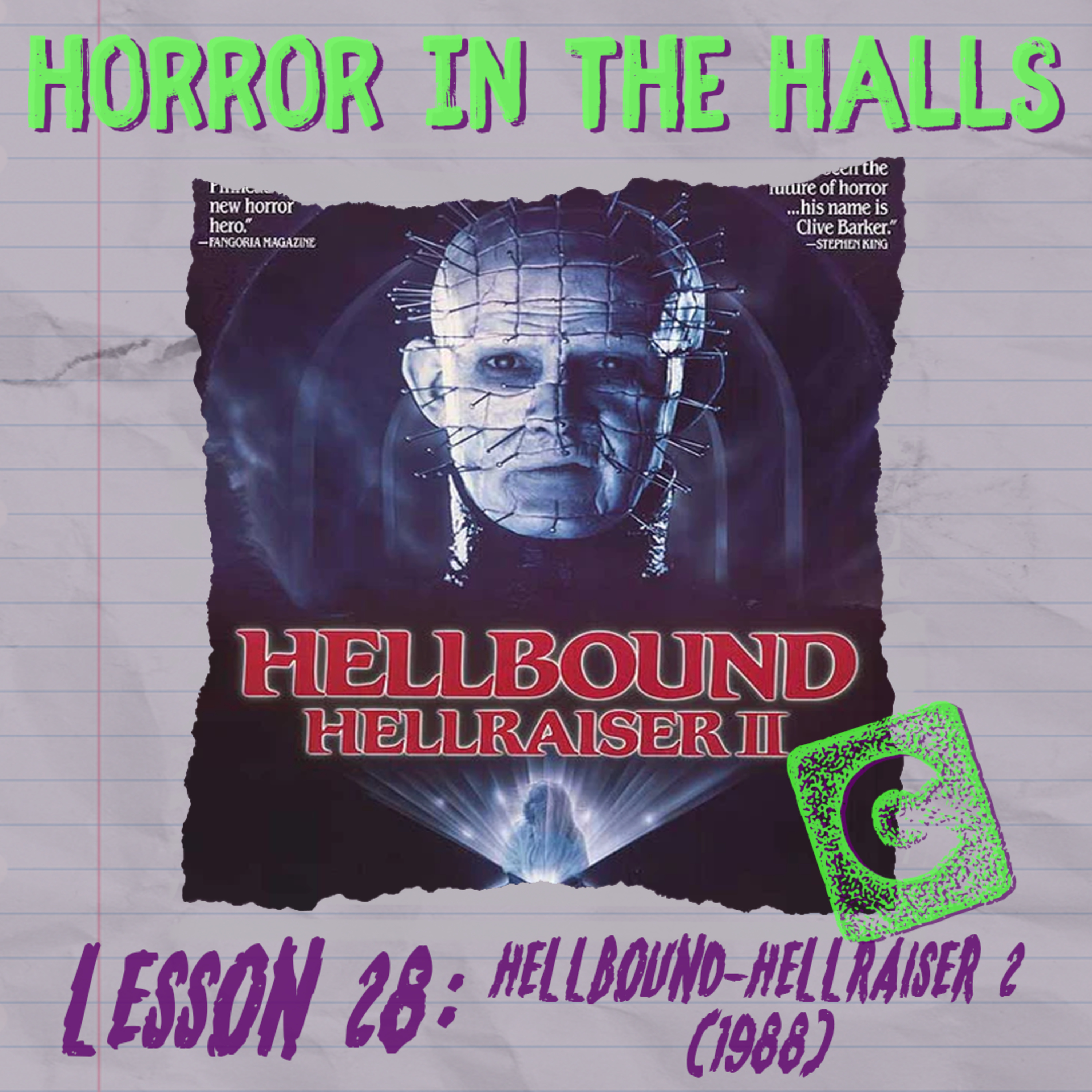Lesson 28: Hellbound - Hellraiser 2 (1988) episode artwork
